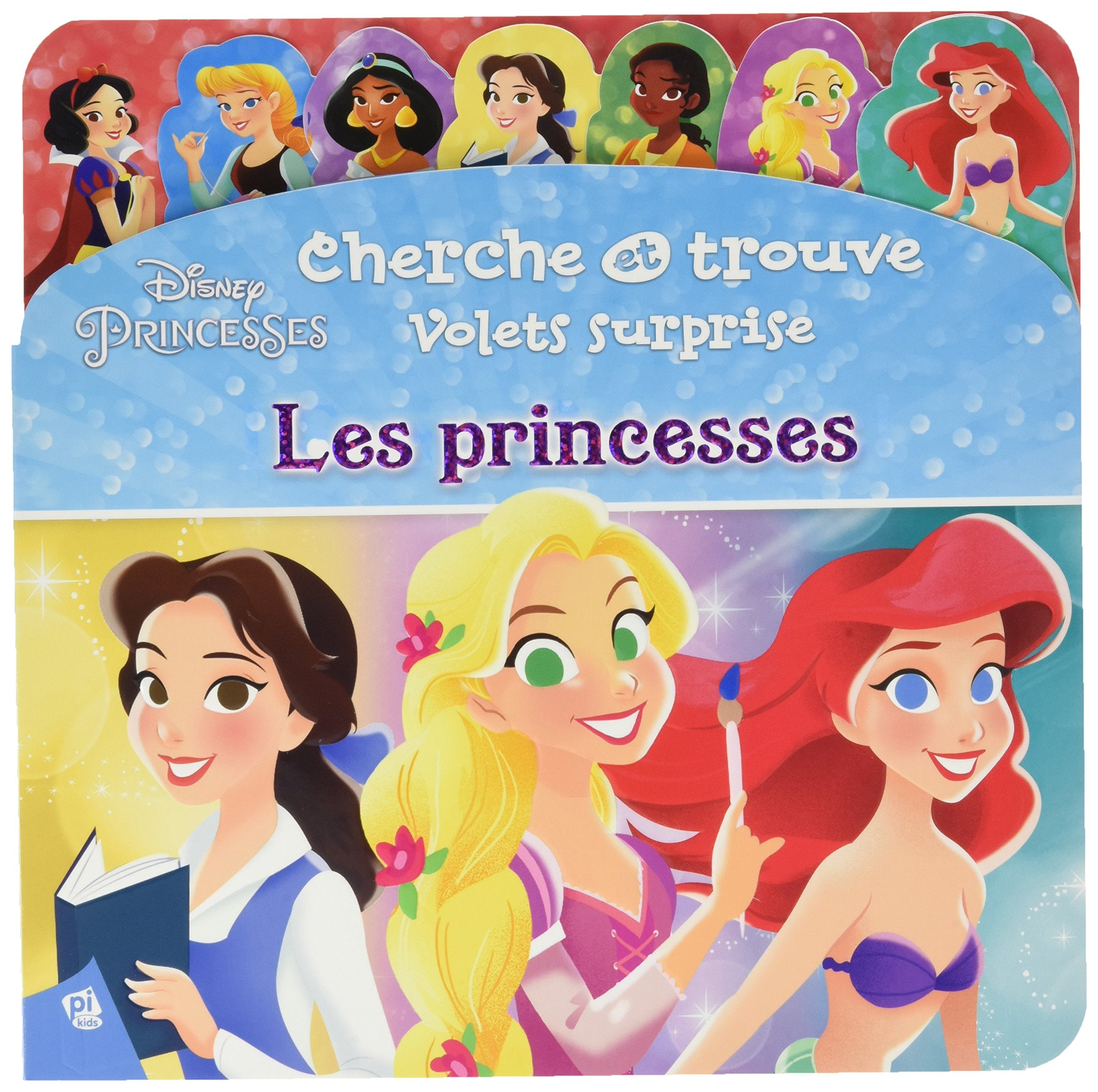 PRINCESSES - CHERCHE ET TROUVE AVEC VOLETS SURPRISE book