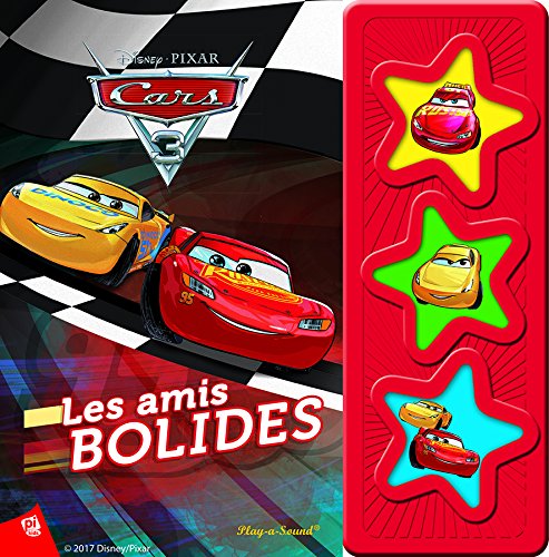 CARS 3 - LIVRE SONORE 3 BOUTONS book