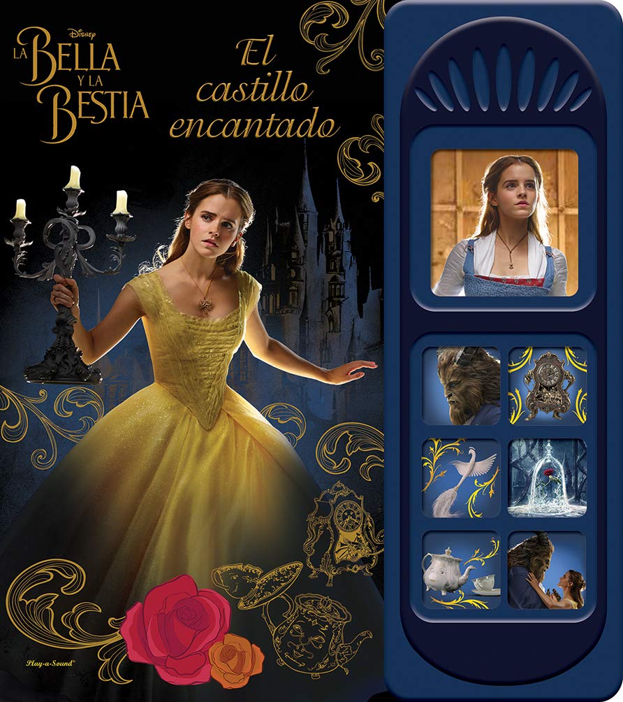 LIBRO MUSICAL 7 BOTONES LA BELLA Y LA BESTIA LSD: EL CASTILLO ENCANTADO book