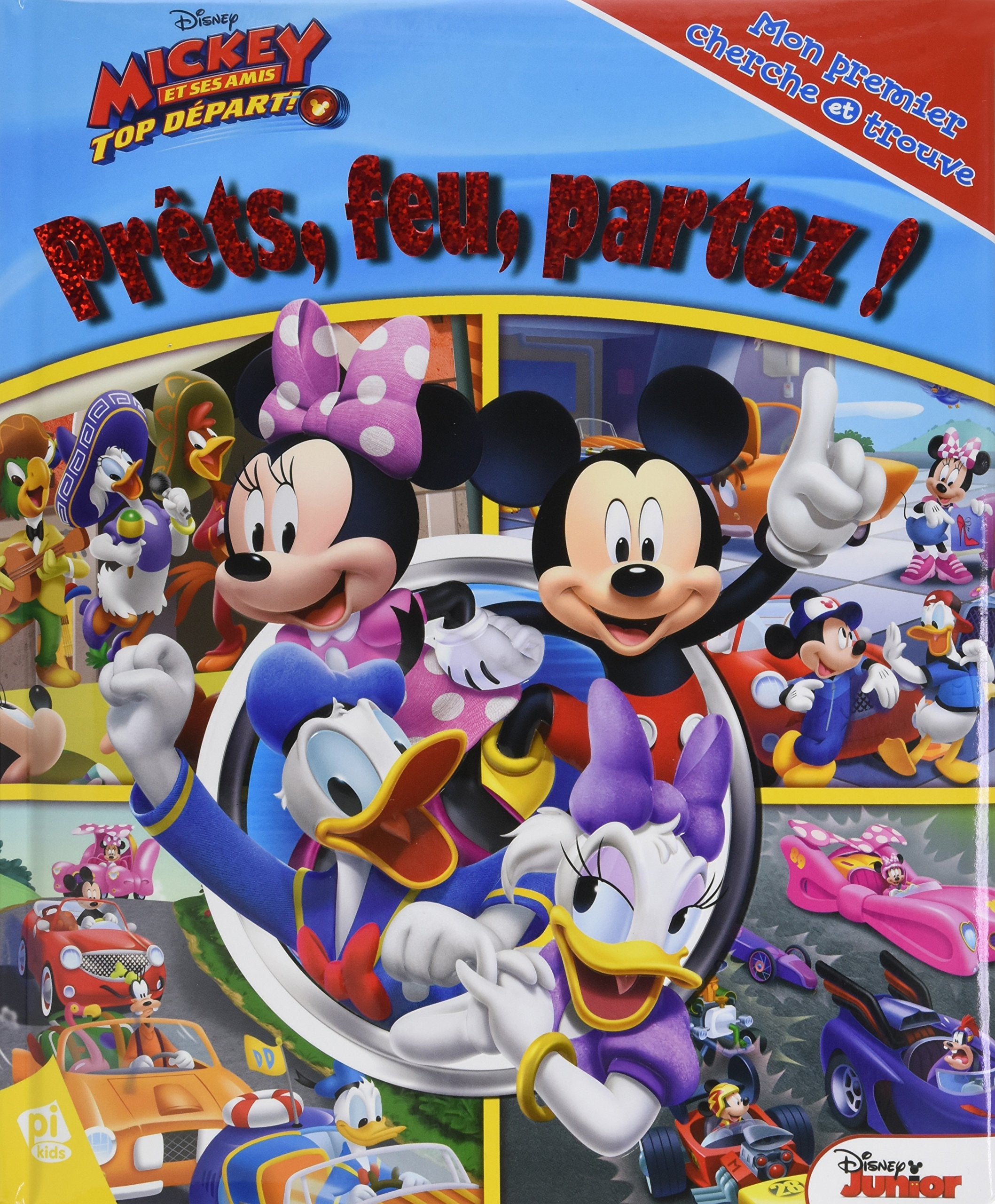MICKEY TOP DEPART - MON PREMIER CHERCHE ET TROUVE: Prêts, feu, partez ! Children's books