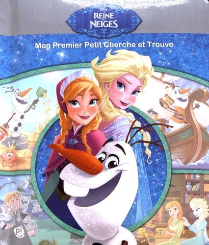 LA REINE DES NEIGES - MON PETIT CHERCHE ET TROUVE book