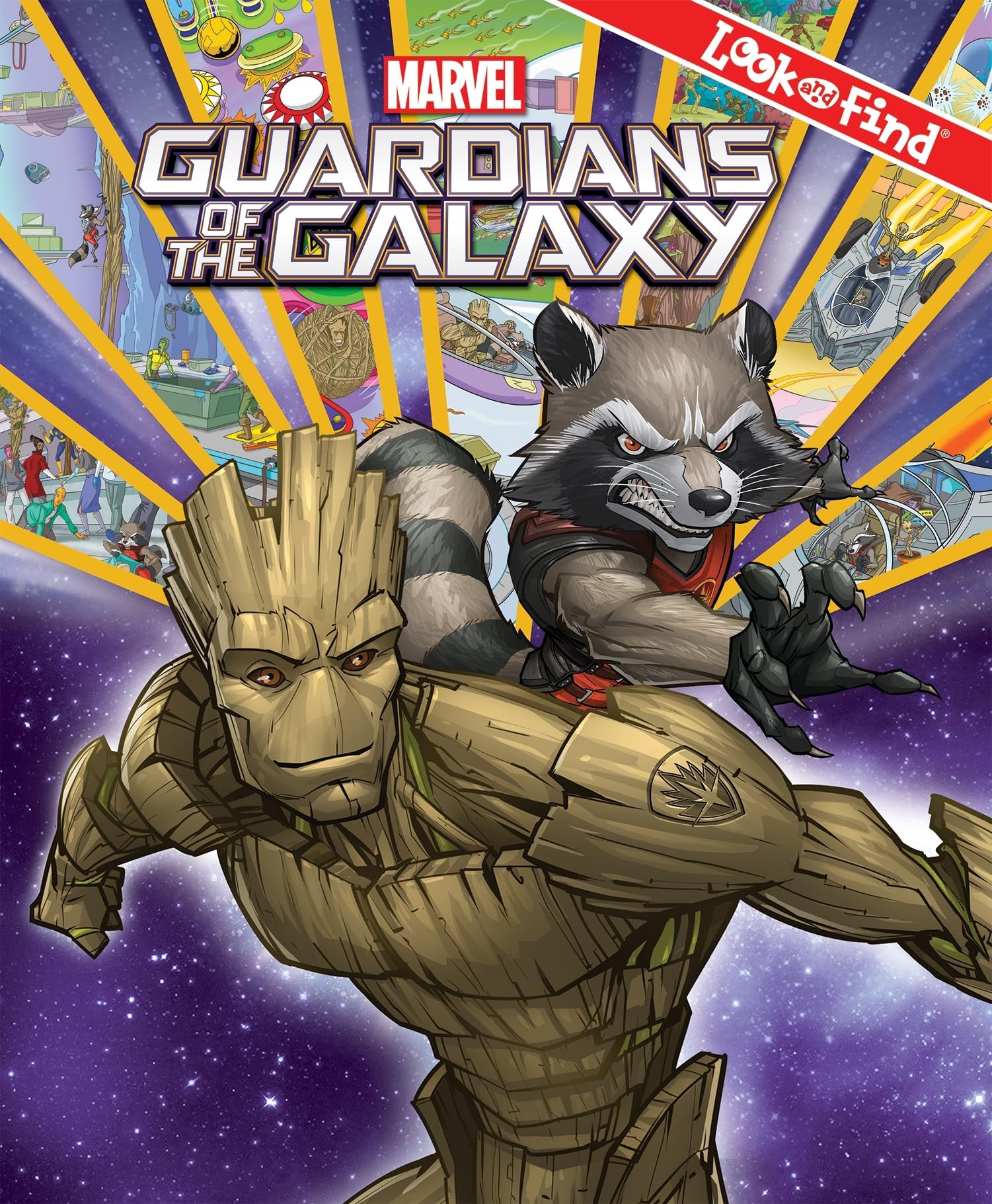 Marvel Guardians of the Galaxy: Look and Find Children's books