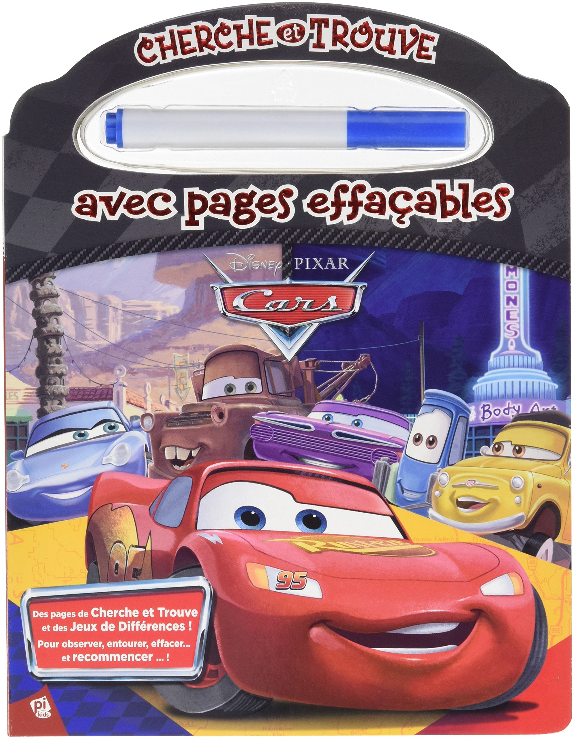 CARS - CHERCHE ET TROUVE MAGIQUE book