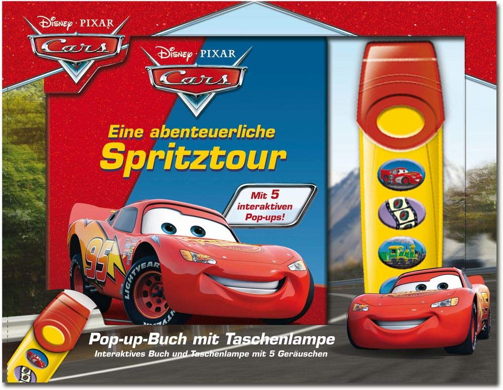 Eine abenteuerliche Spritztour - Disney·Pixar Cars - Pop-up-Buch mit Taschenlampe - Bilderbuch mit 5 coolen Sounds für hochtourigen Spaß! Novels & Short Stories