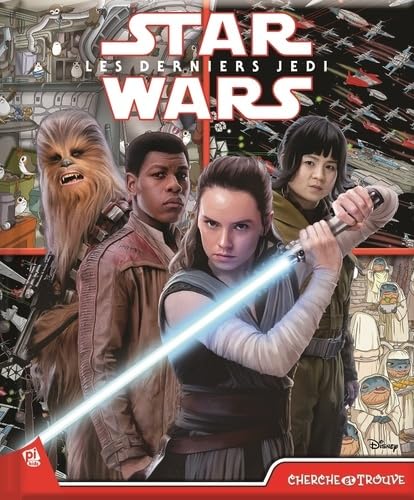STAR WARS EP. VIII LE DERNIER JEDI CHERCHE ET TROUVE book