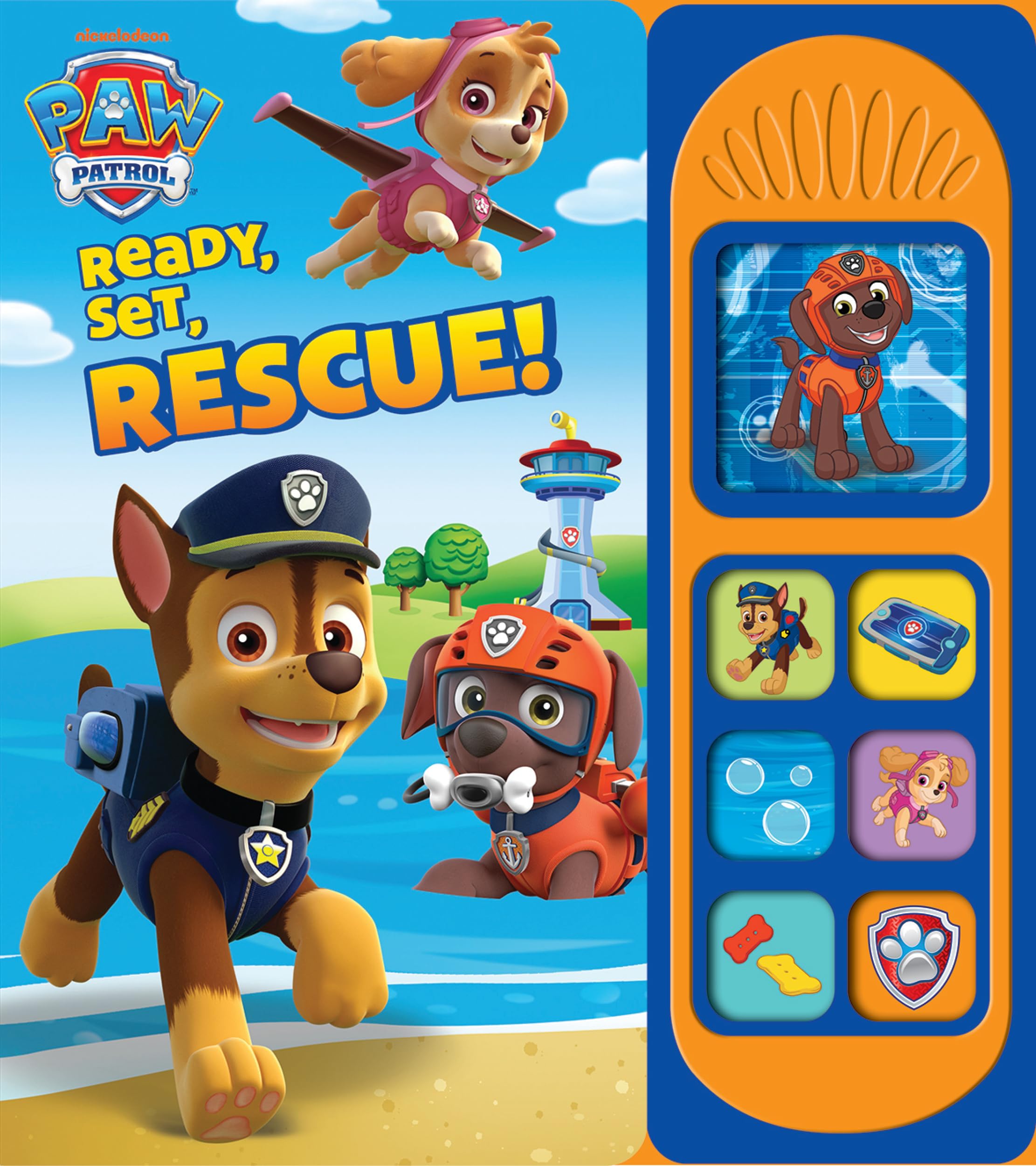 Nickelodeon Paw Patrol: Ready, Set, Rescue! Sound Book (Play-A-Sound) Non-fiction