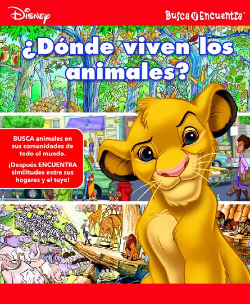 BUSCA Y ENCUENTRA DISNEY LEARNING LF ¿DONDE VIVEN LOS ANIMALES?: OFERTAS ENERO 2020 Tiptoi & Games