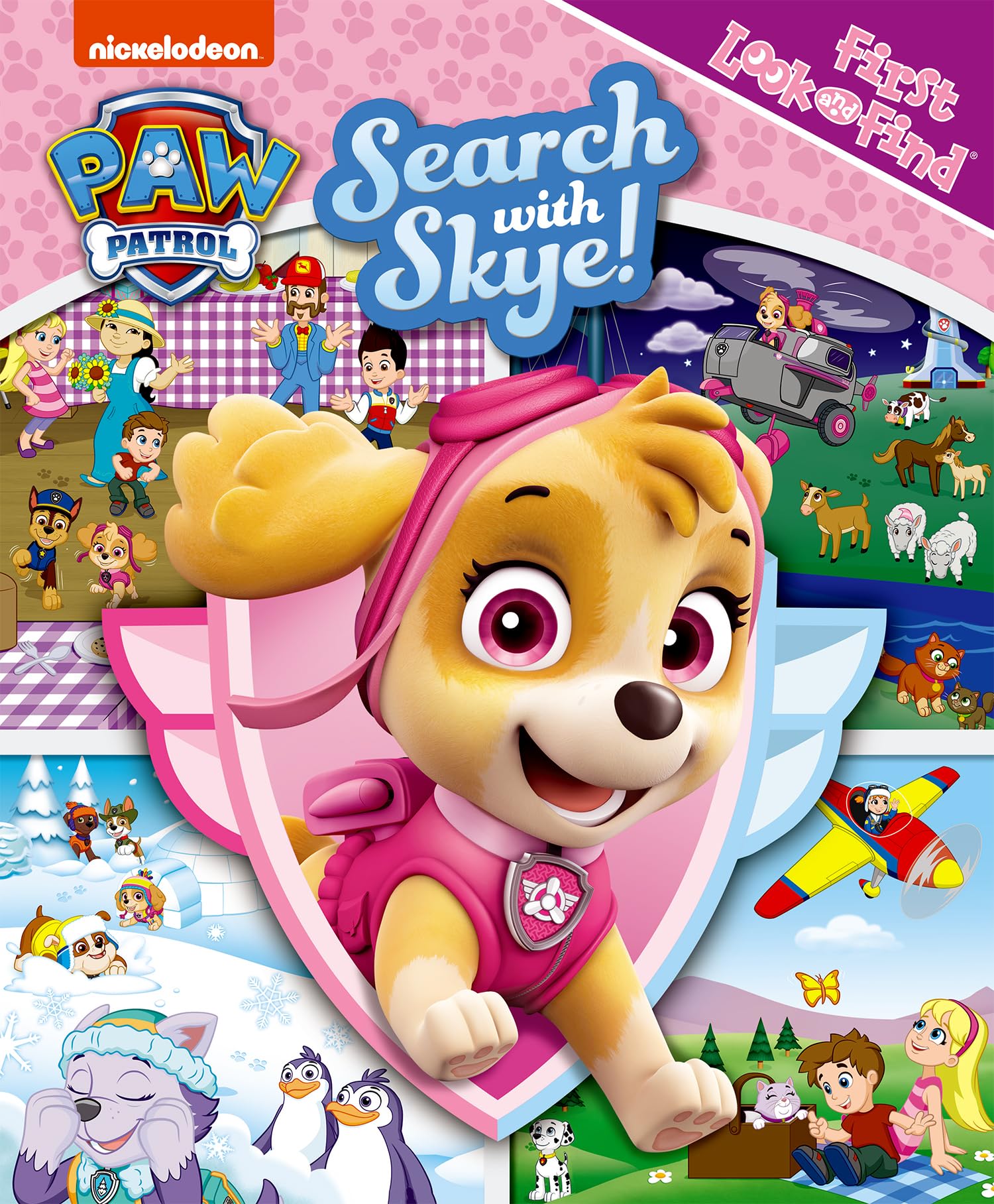 Nickelodeon: Paw Patrol: Search with Skye!: First Look and Find Novels & Short Stories
