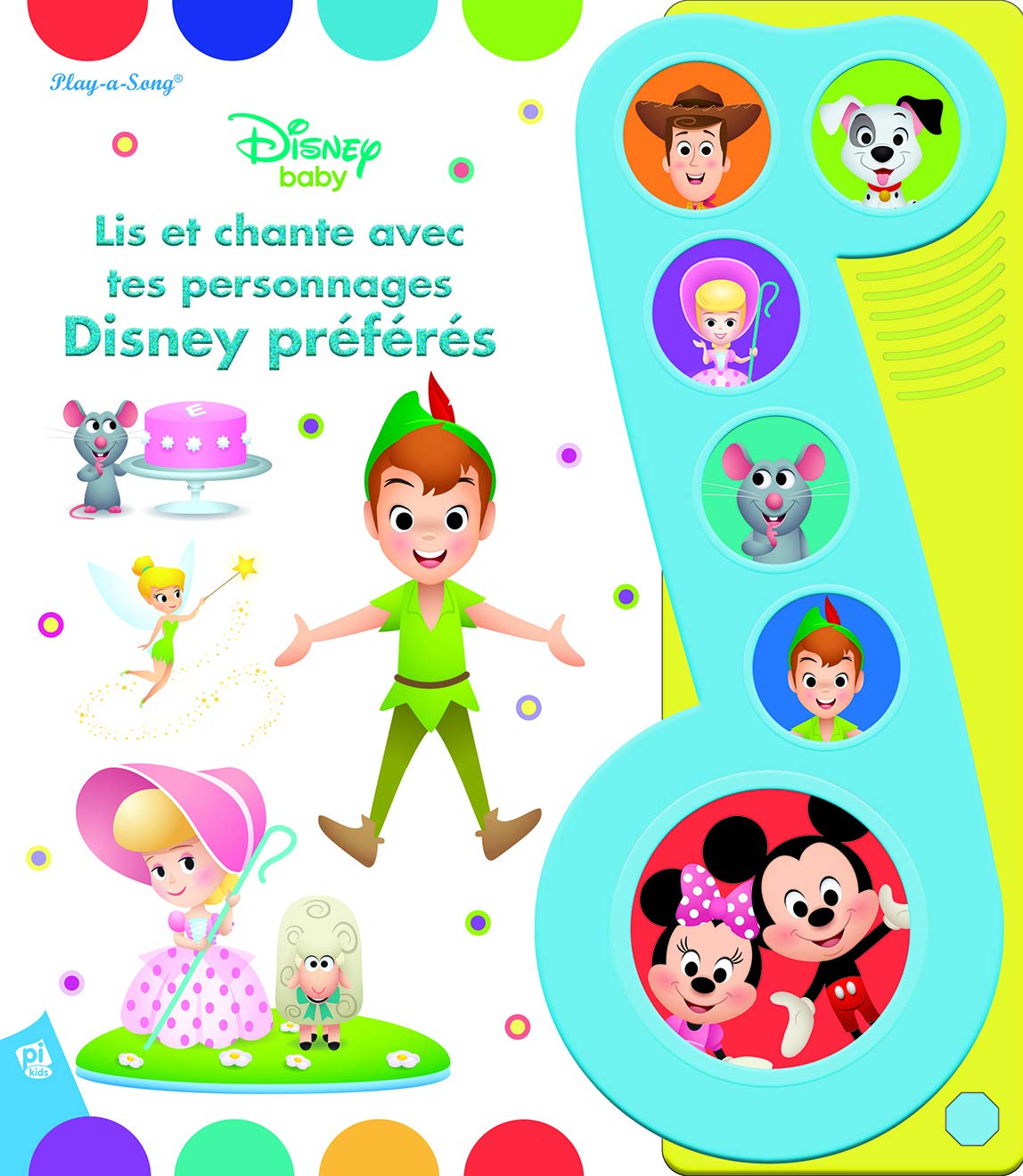 Disney Baby LIS ET CHANTE AVEC TES PERSONNAGES DISNEY PREFERES book
