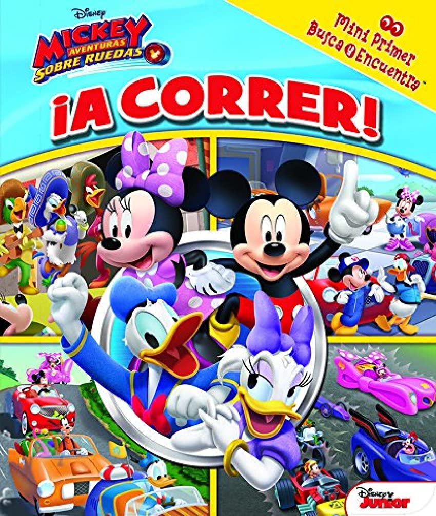 MINI MI PRIMER BUSCA Y ENCUENTRA ROADSTER RACERS MM1LF: ¡A CORRER! book