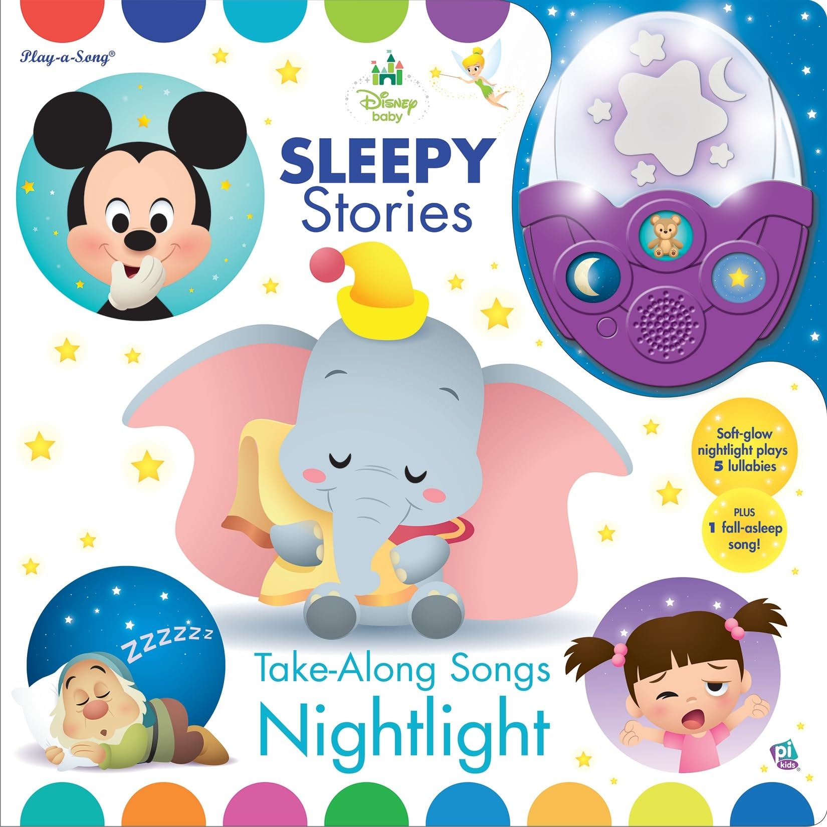 Disney Baby: Sleepy Stories Take-Along Songs Nightlight Sound Book book