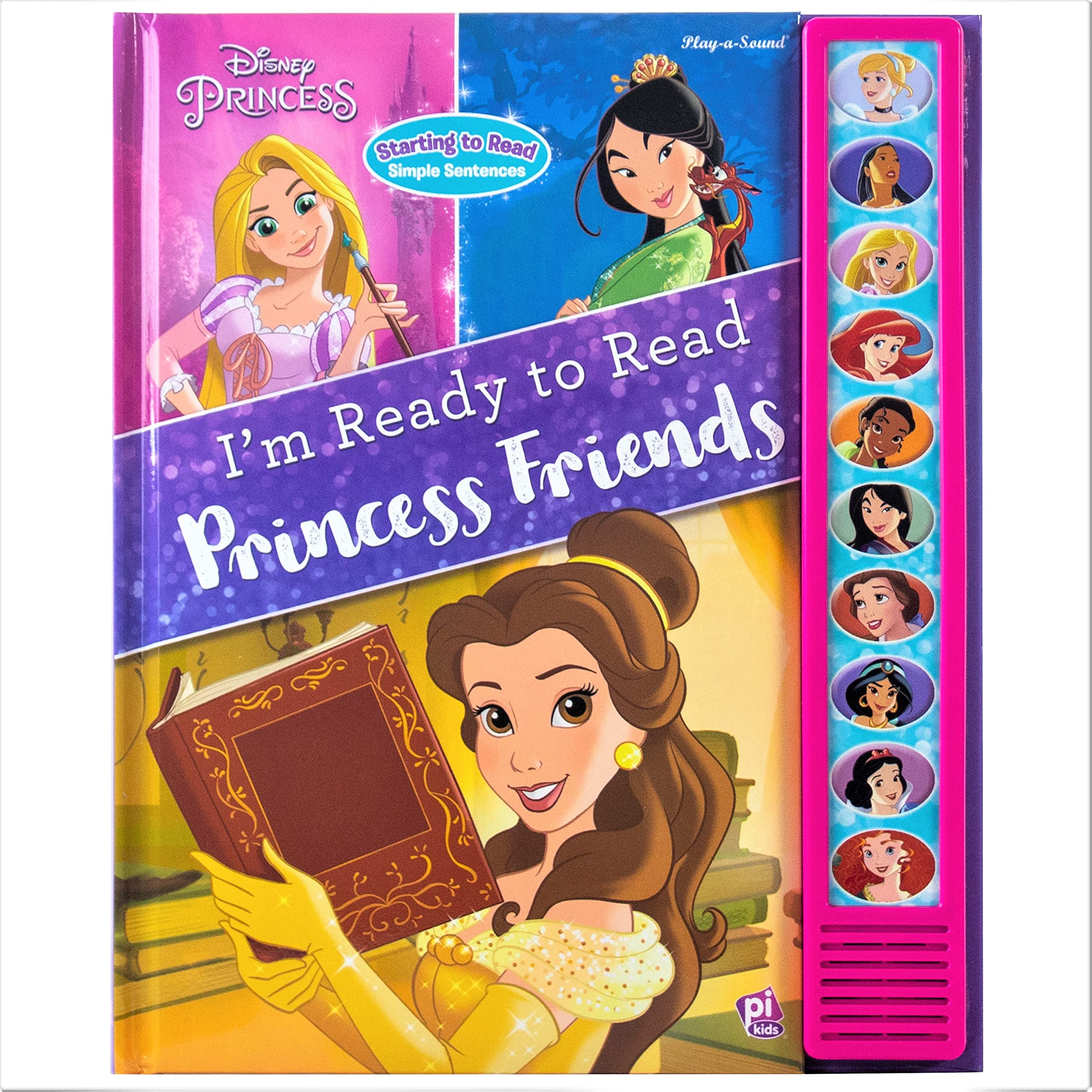 Disney Princess - I'm Ready to Read Princess Friends - Play-a-Sound - PI Kids Books