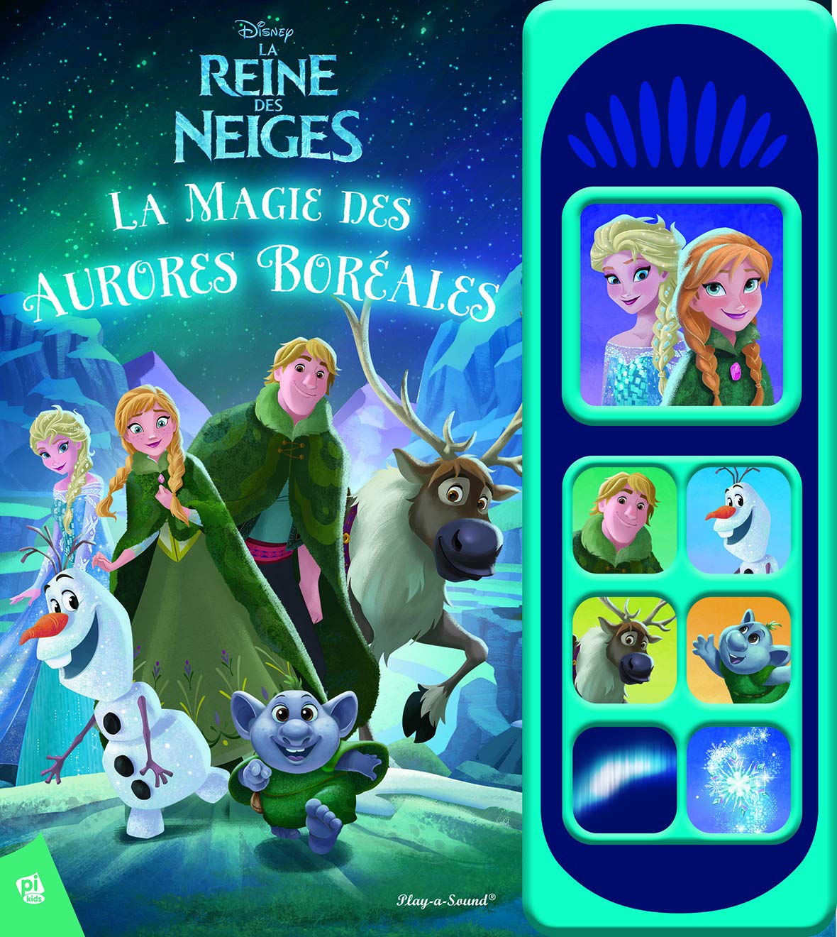 LA REINE DES NEIGES - LA MAGIE DES AURORES BOREALES: La magie des aurores boréales Tiptoi & Games