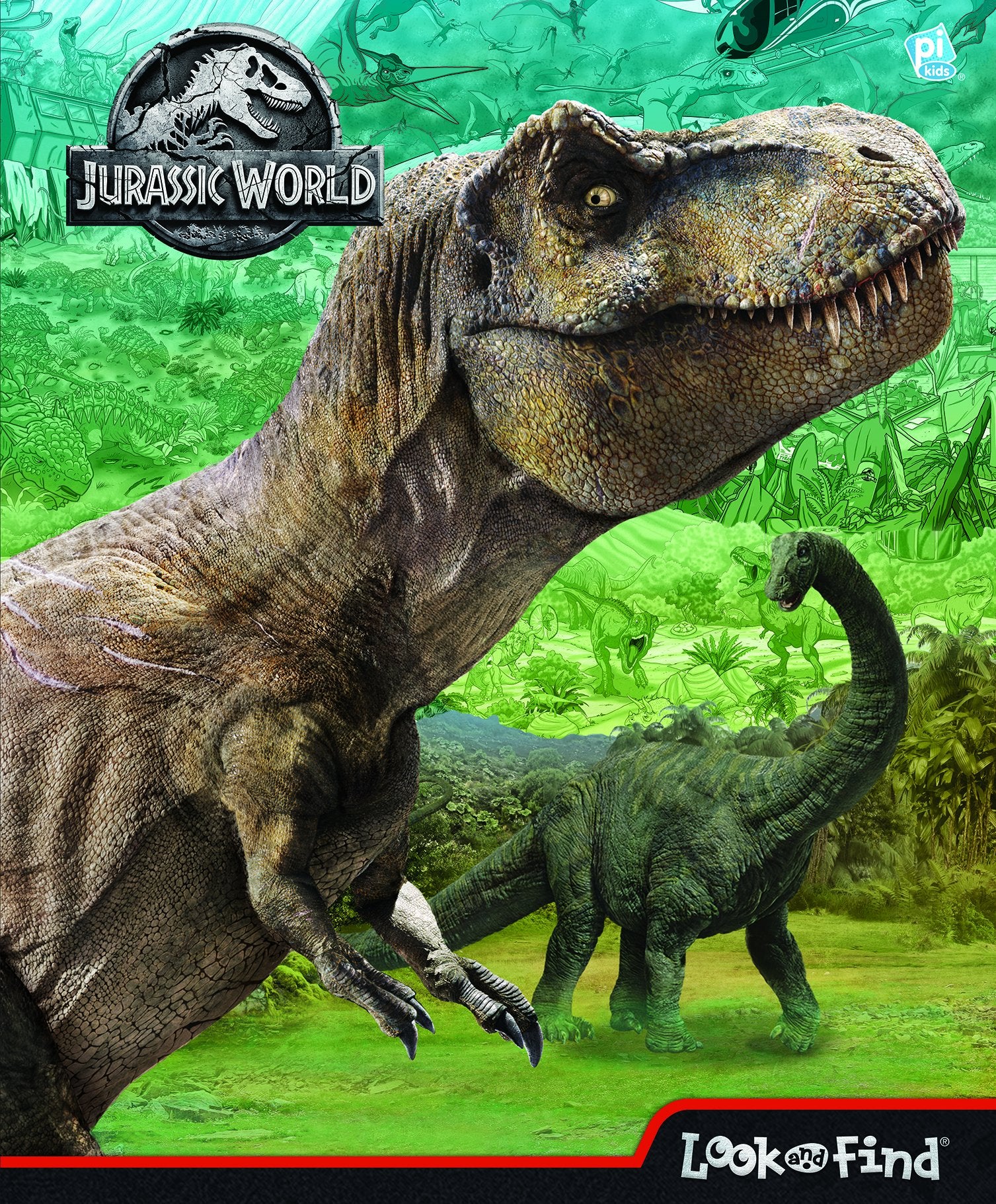 Jurassic World Look and Find - PI Kids Tiptoi & Games