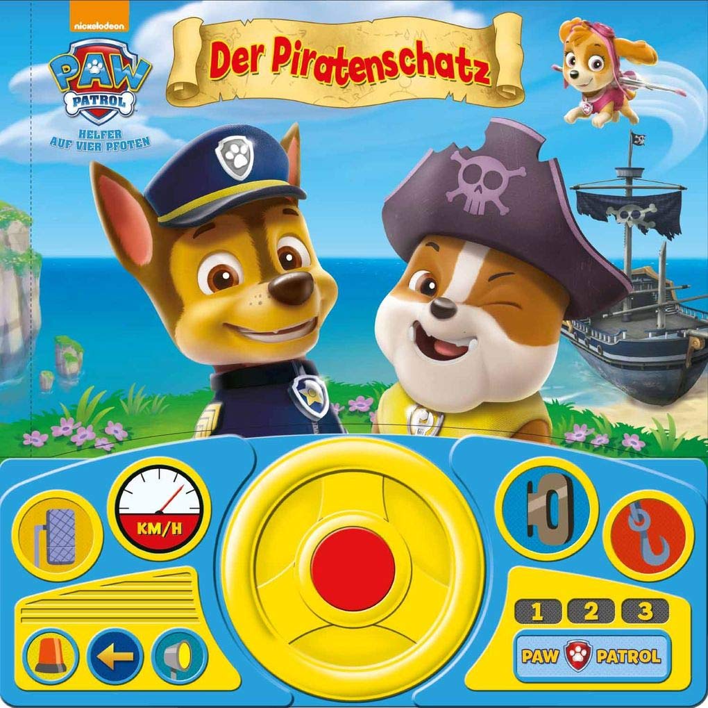 PAW Patrol - Lenkradbuch mit beweglichem Lenkrad und Geräuschen Non-fiction
