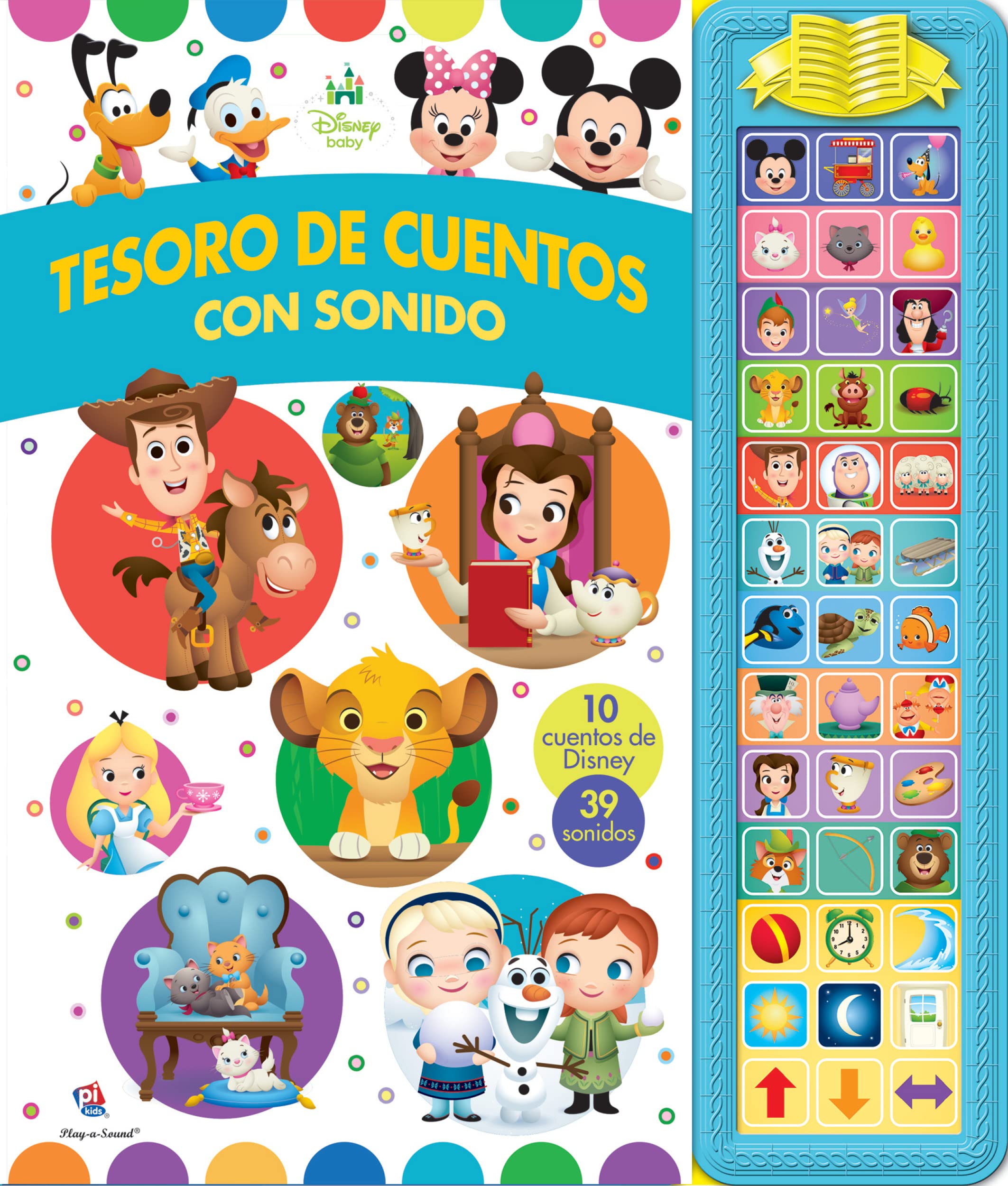 TESORO DE CUENTOS CON SONIDO DISNEY BABY SD TREASURY book