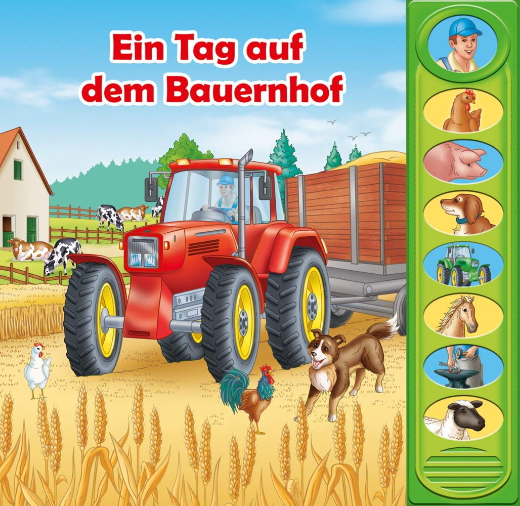 8-Button-Soundbuch, Ein Tag auf dem Bauernhof Children's books