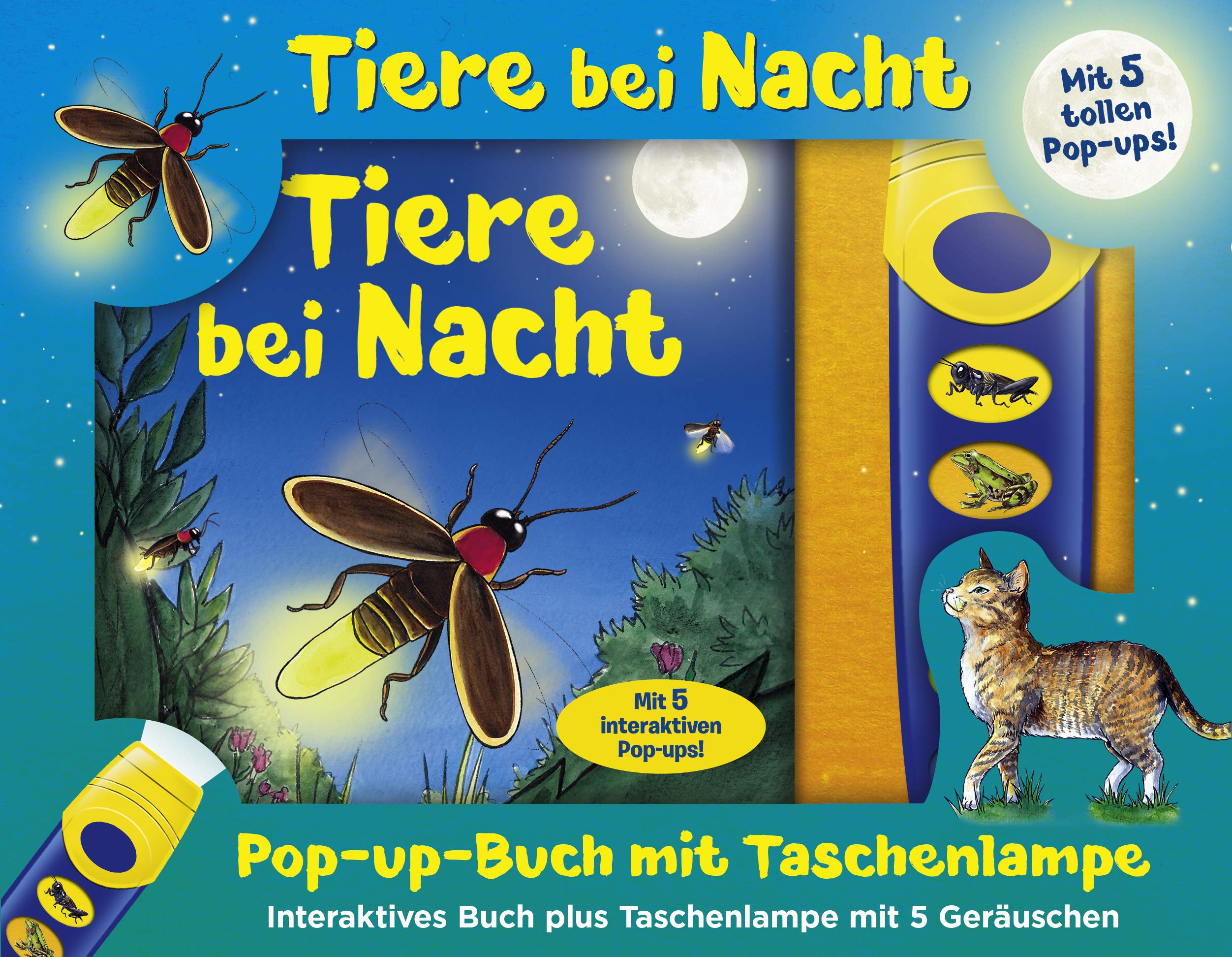 Buch & Sound Spiel-Set, Tiere bei Nacht Children's books