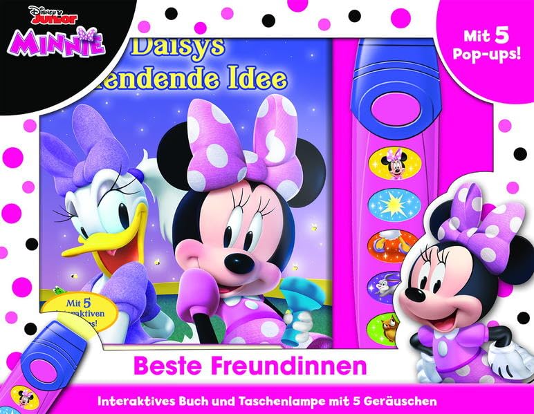 Disney Minnie - Beste Freundinnen - Pop-up-Buch mit Taschenlampe - Bilderbuch mit 5 zauberhaften Geräuschen Tiptoi & Games