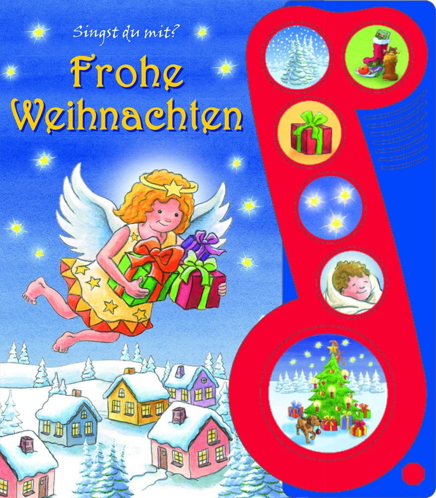 Frohe Weihnachten - Liederbuch mit Sound -Pappbilderbuch mit 6 Weihnachtsliedern für Kinder ab 3 Jahren Non-fiction