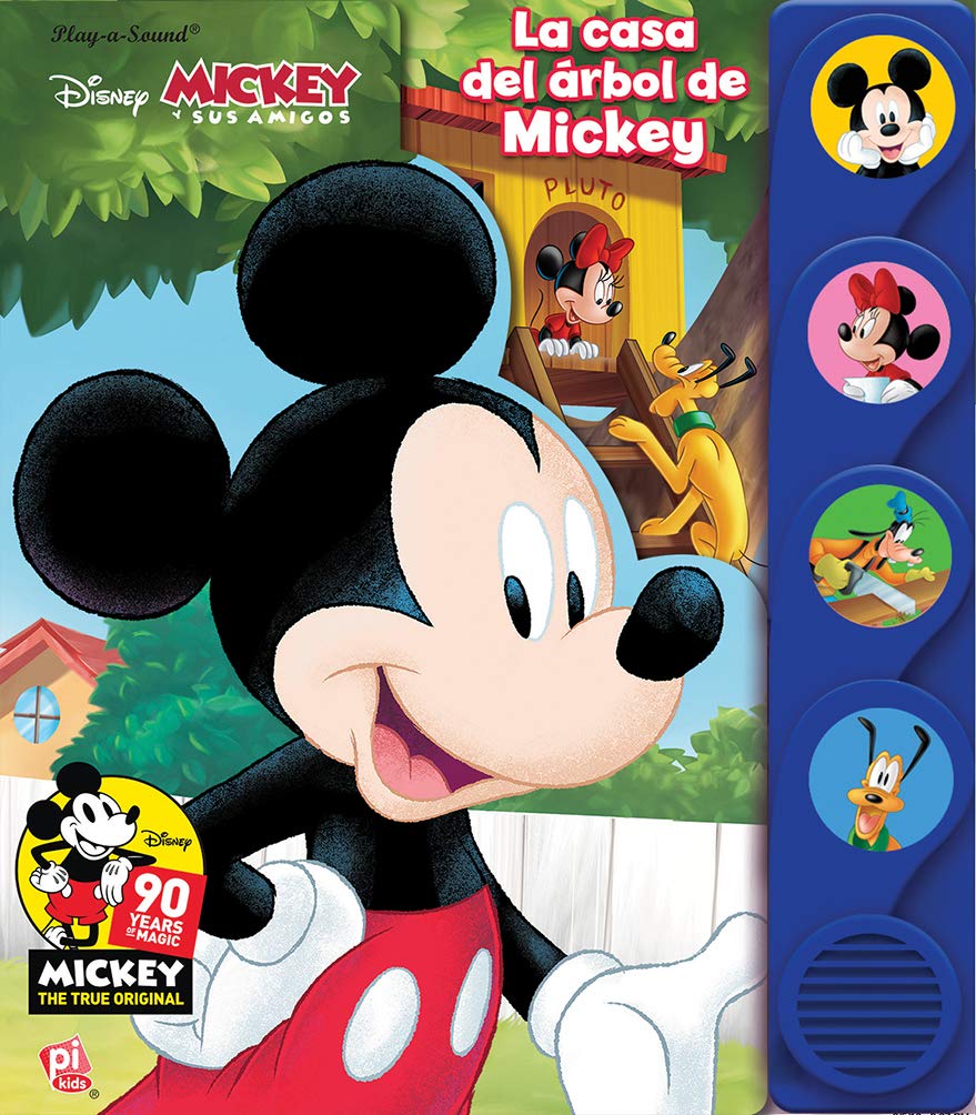 LIBRO DE FORMAS Y SONIDOS MICKEY 90TH LSSB: LA CASA DEL ARBOL DE MICKEY book