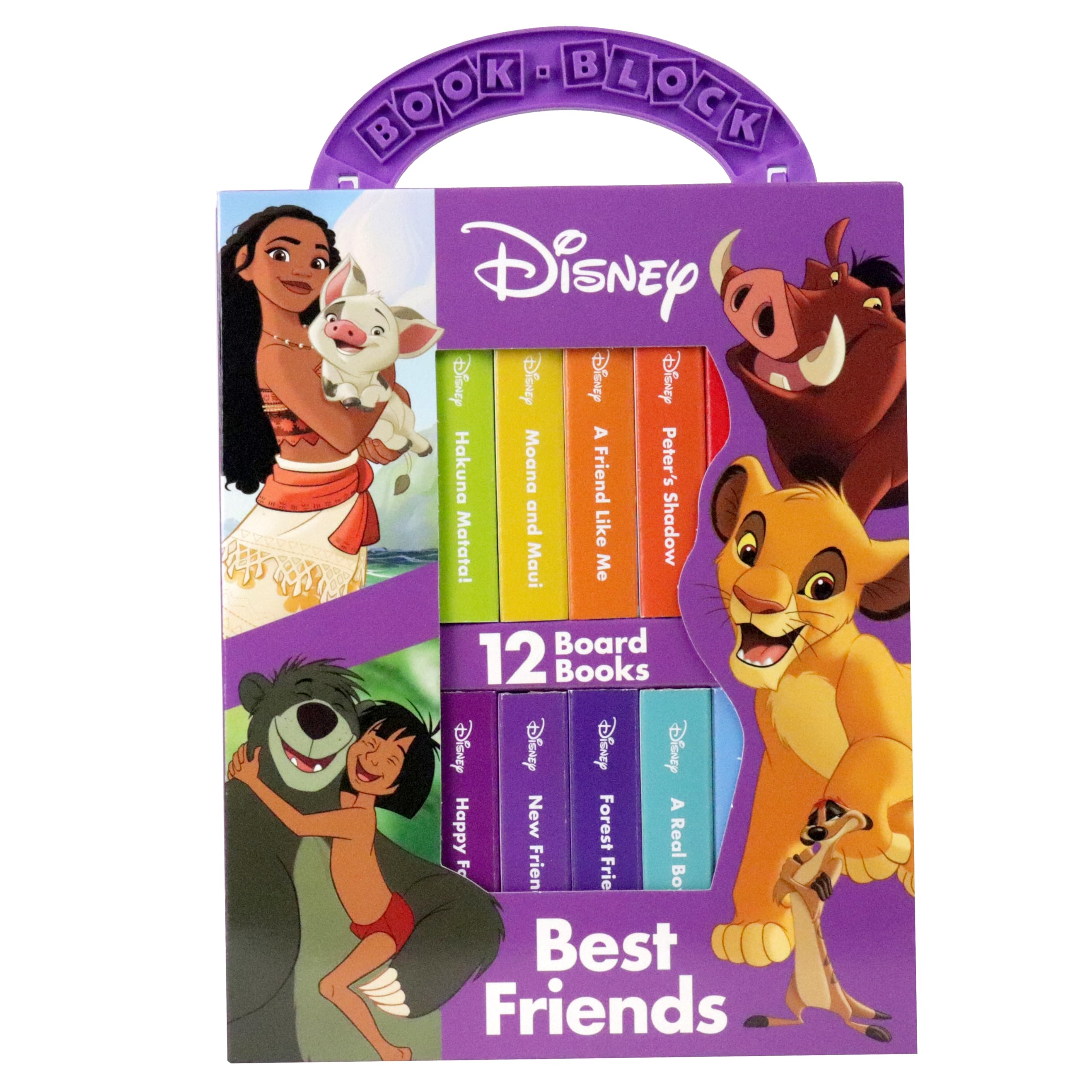 Disney: Best Friends 12 Board Books Novels & Short Stories