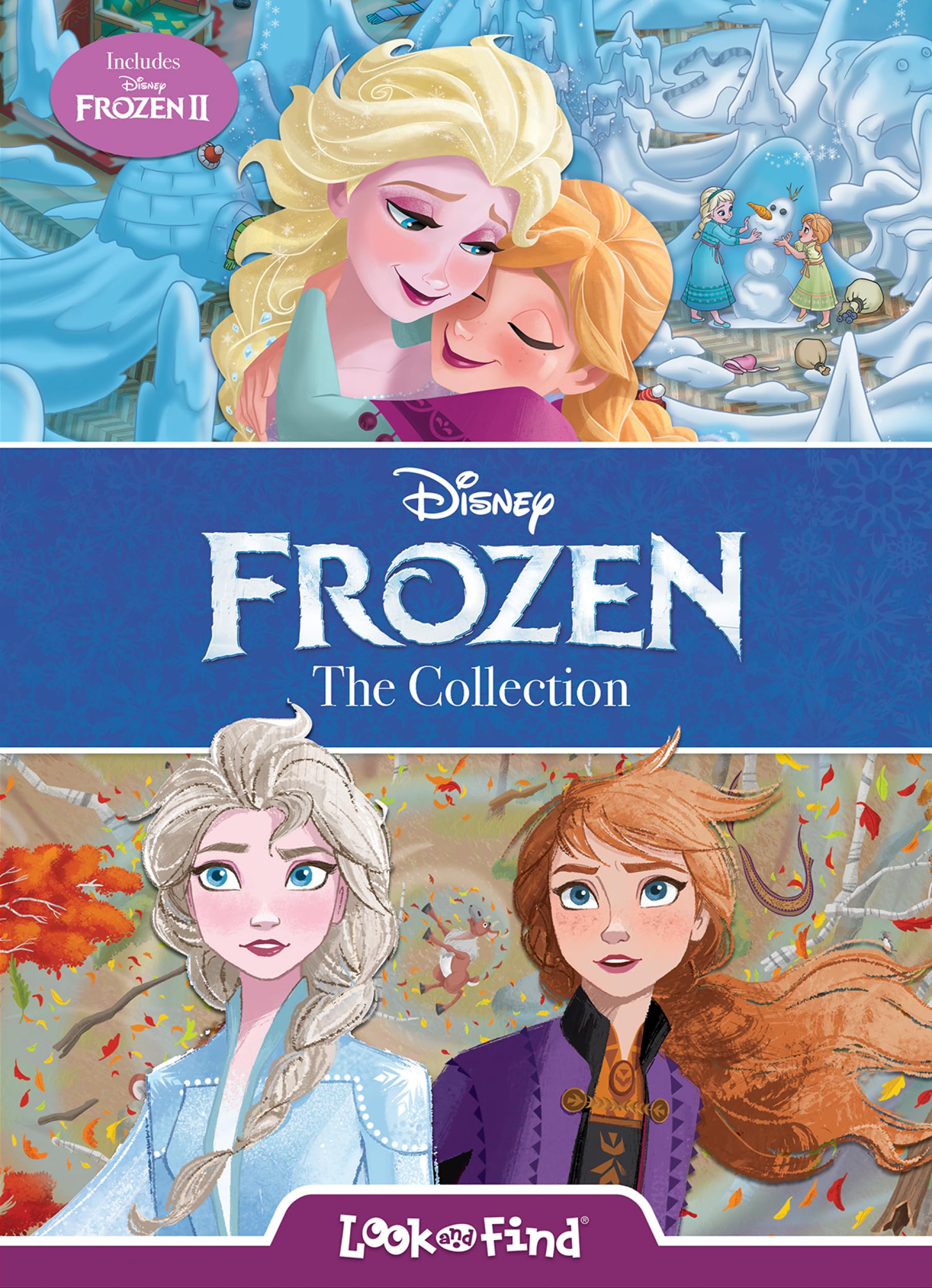 Disney Frozen: The Collection Look and Find book