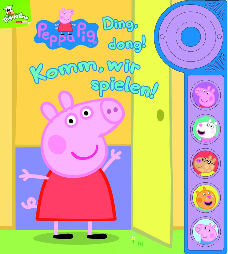 Peppa Pig - Ding, dong! Komm, wir spielen! - Soundbuch book