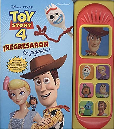 LIBRO MUSICAL 7 BOTONES TOY STORY 4 LSD: REGRESARON LOS JUGUETES book