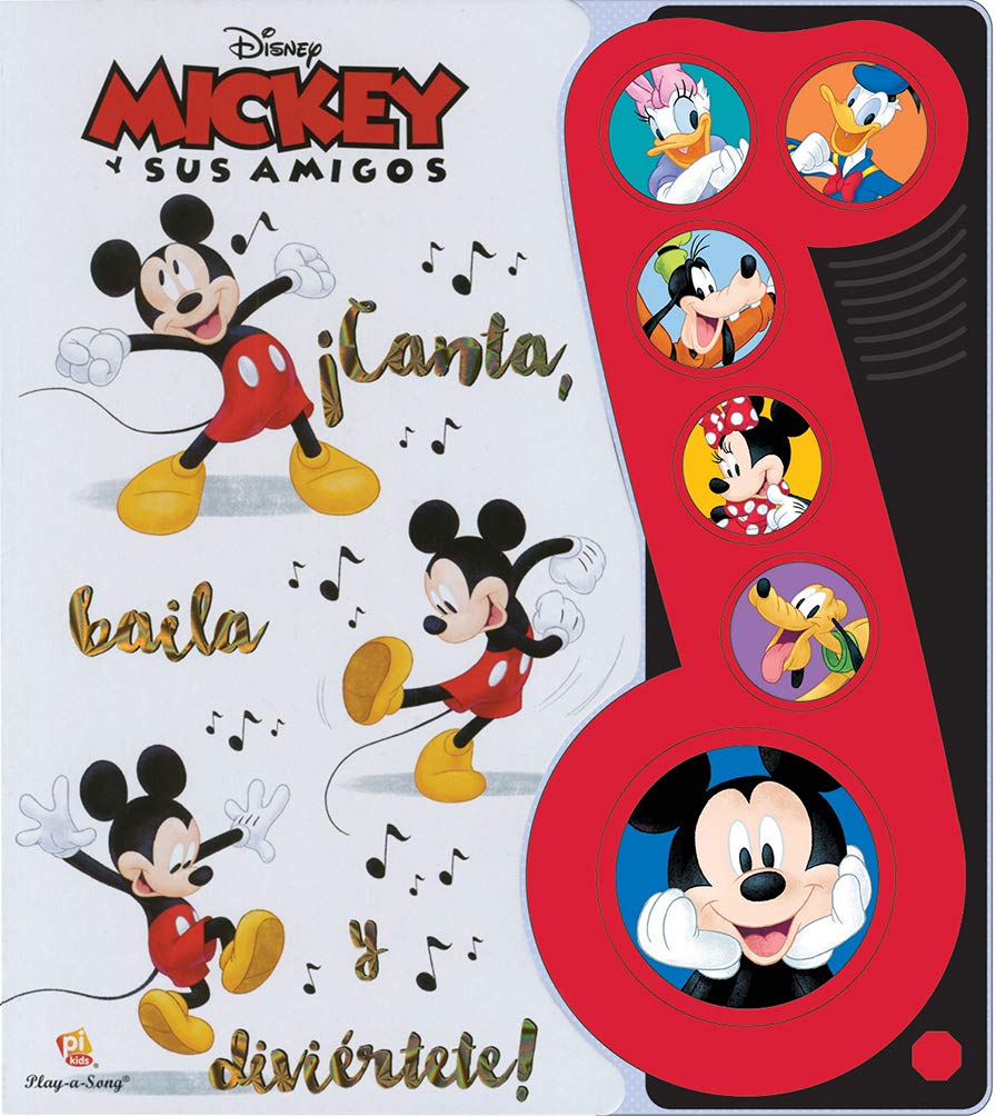 LA NOTA MUSICAL MICKEY Y AMIGOS LMN 6B: CANTA, BAILA Y DIVIERTETE book