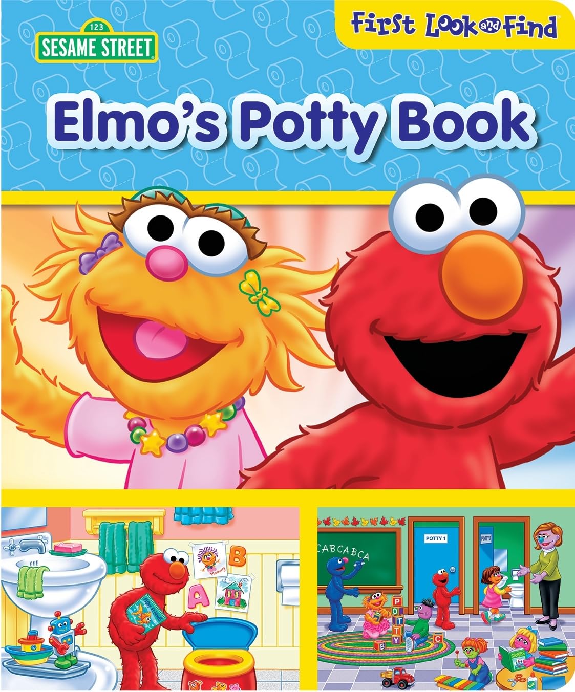 Sesame Street: Elmo's Potty Book First Look and Find book
