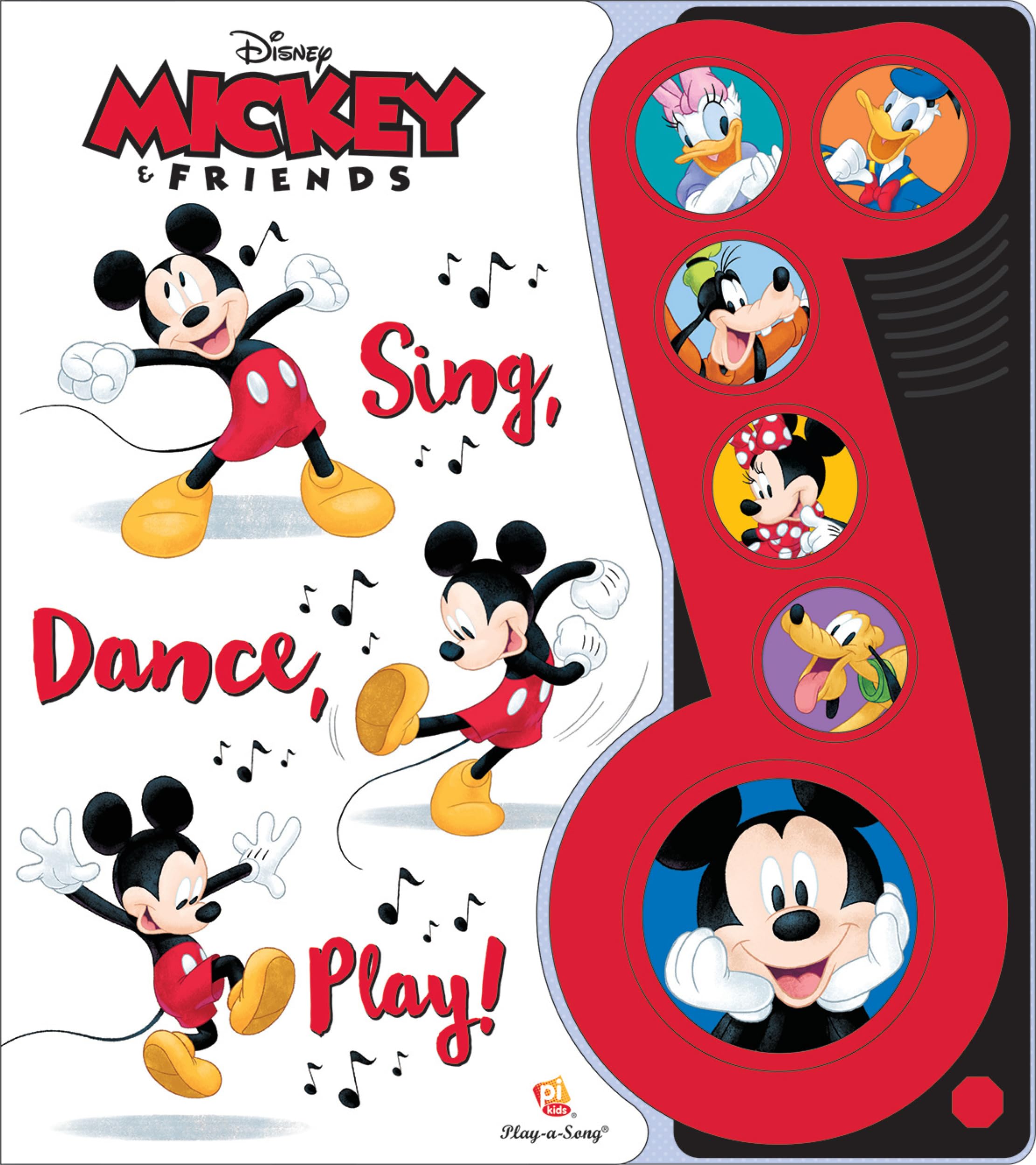 Disney Mickey and Friends: Sing, Dance, Play! Sound Book book