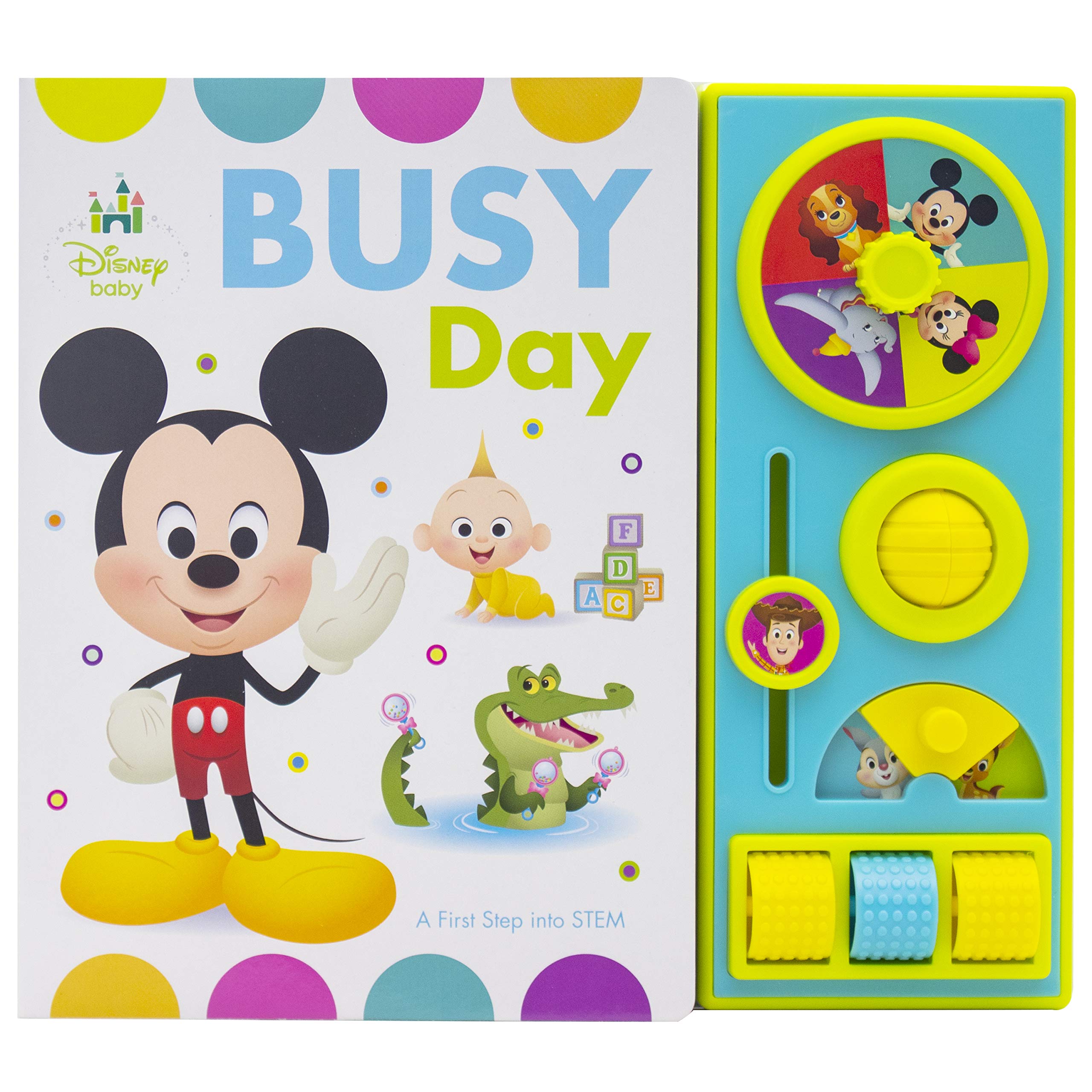Disney Baby Mickey, Frozen, Toy Story, and More! - Busy Day Busy Box - A First Step into STEM - PI Kids: 1 Parents & Children