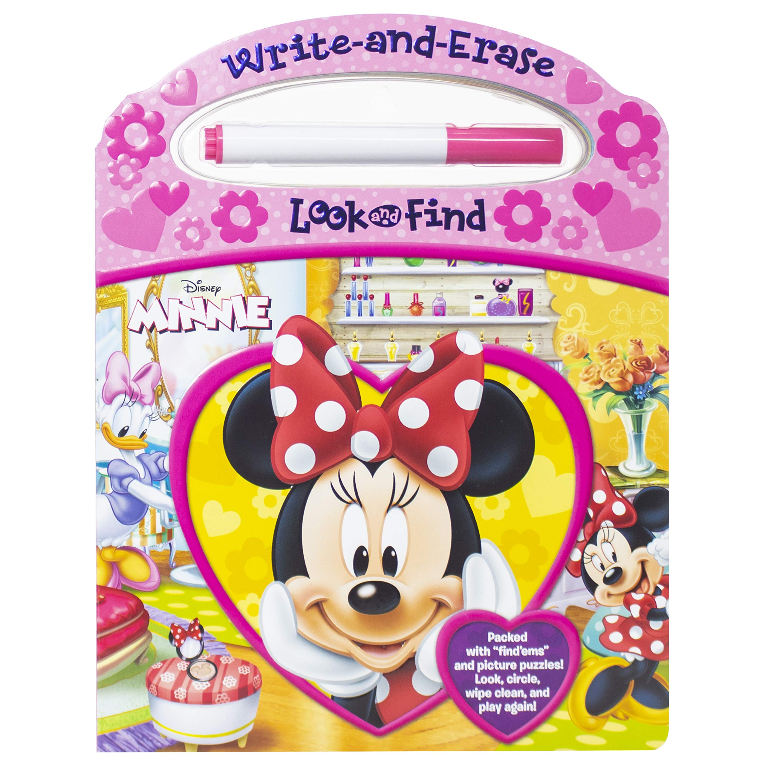 Disney Minnie Mouse - Write-And-Erase Look and Find Parents & Children