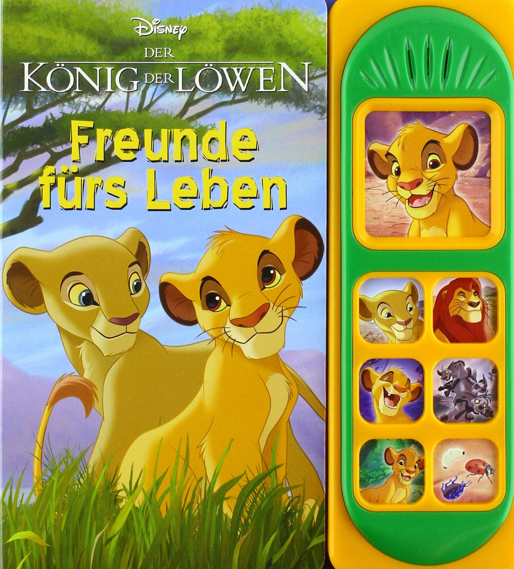 Disney - Der König der Löwen. Freunde fürs Leben - Pappbilderbuch mit 7 tollen Geräuschen für Kinder ab 3 Jahren Tiptoi & Games