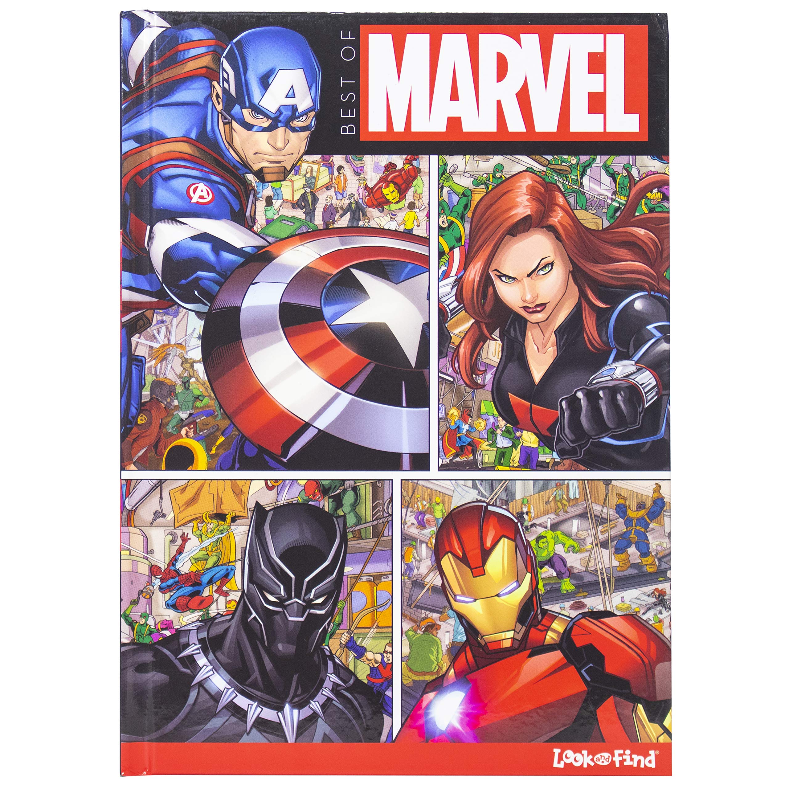 Marvel: Best of Marvel Look and Find Novels & Short Stories