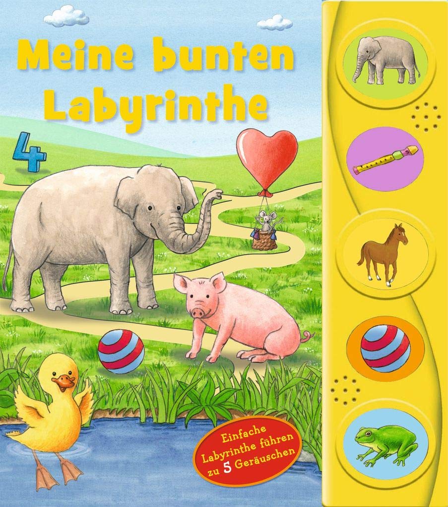 Meine bunten Labyrinthe - Labyrinth-Soundbuch Novels & Short Stories