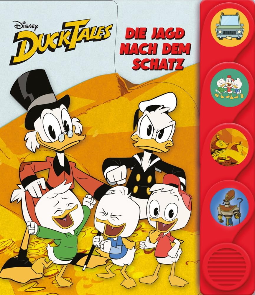 Silhouetten-Soundbuch, Disney Duck Tales, Die Jagd nach dem Schatz Children's books