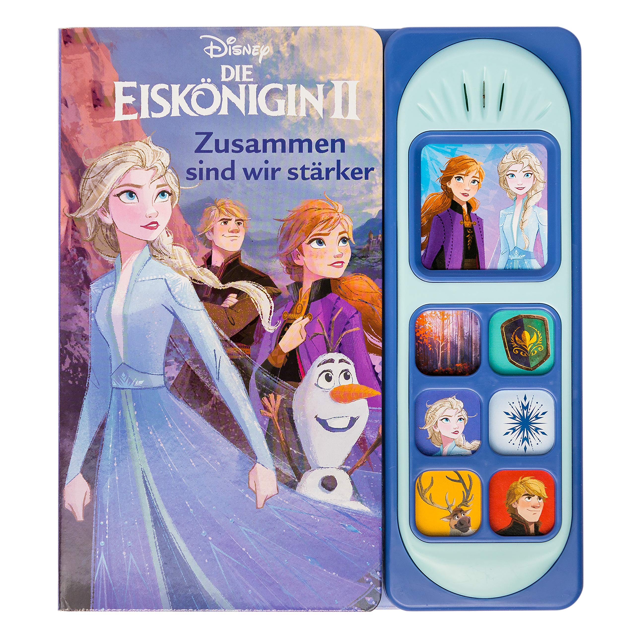 7-Button-Soundbuch, Disney Die Eiskönigin 2 Novels & Short Stories