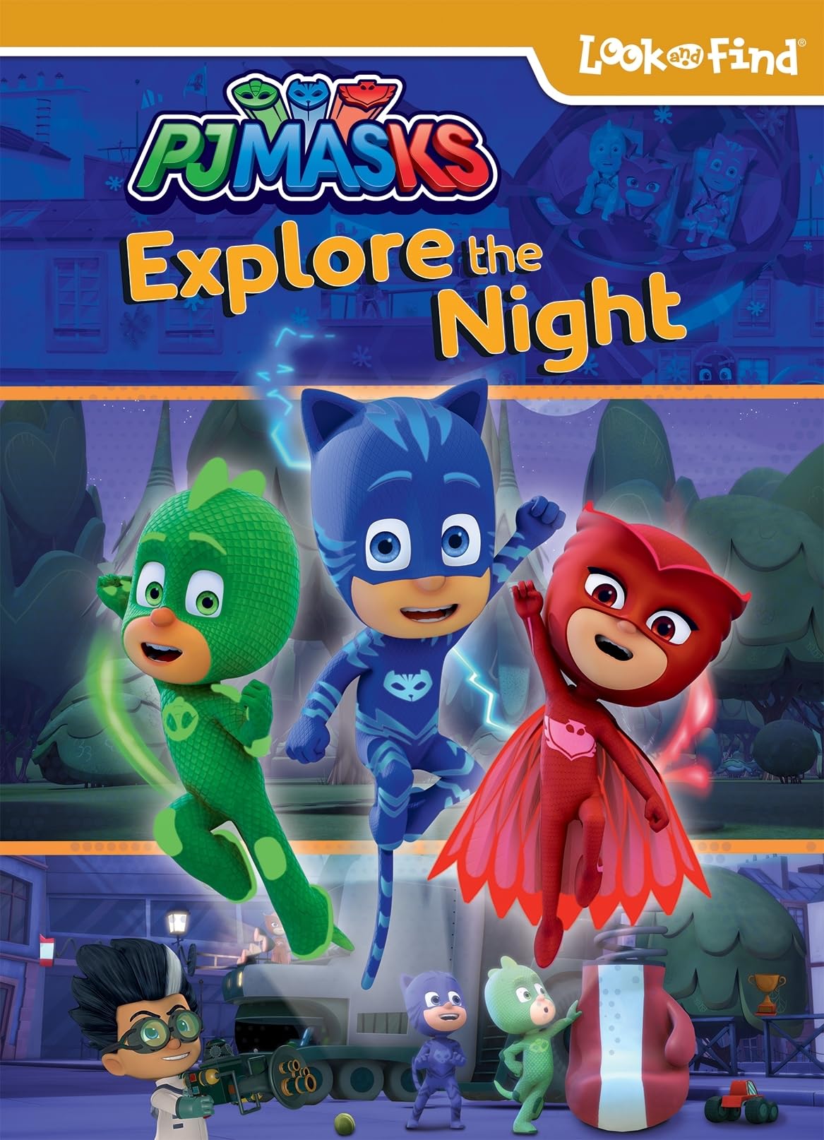 Pj Masks: Explore the Night Look and Find Novels & Short Stories