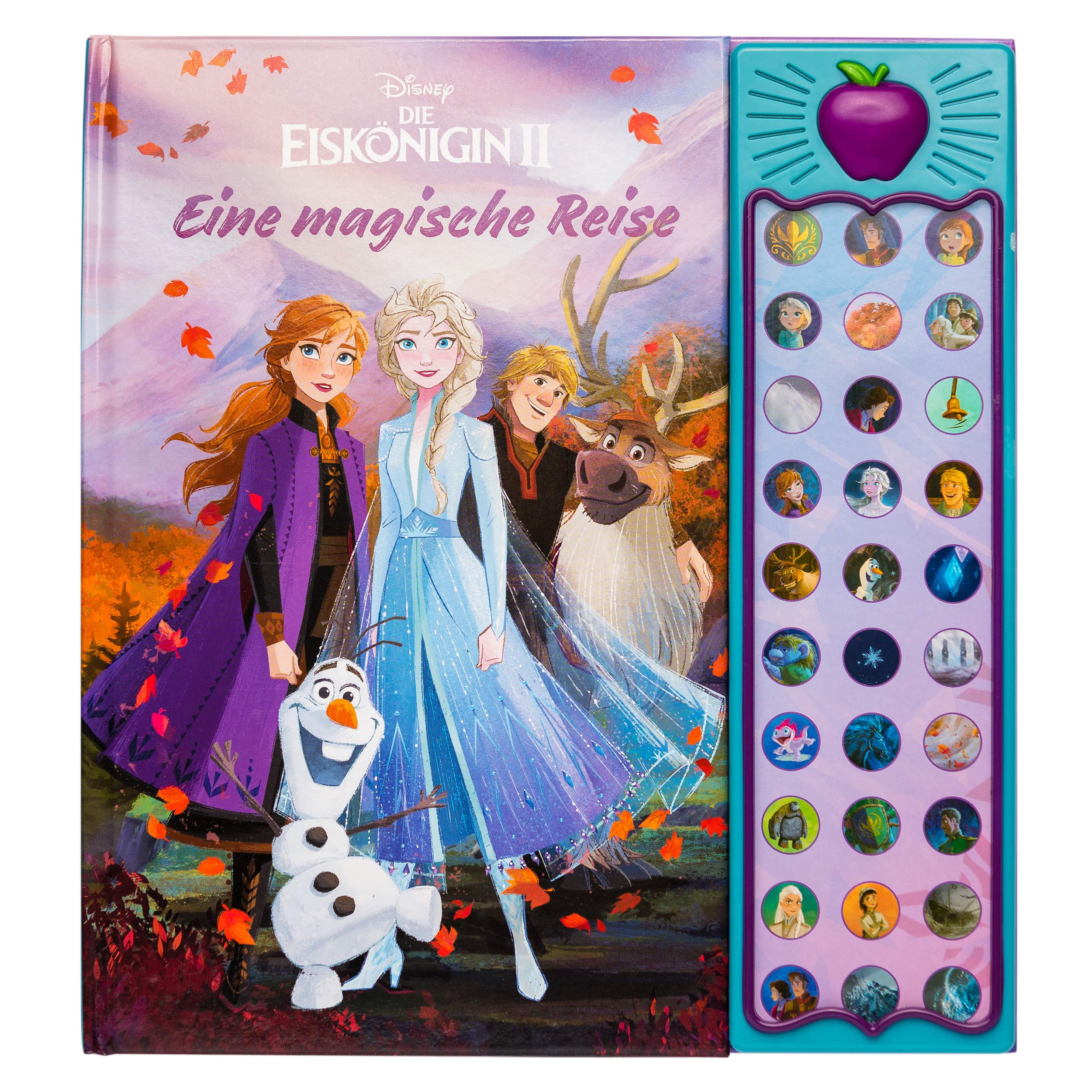 30-Button-Soundbuch - Disney - Die Eiskönigin 2, Die magische Reise! - interaktives Bilderbuch mit 30 zauberhaften Geräuschen: Interkrives Bilderbuch mit 30 zauberhaften Geräuschen Children's books