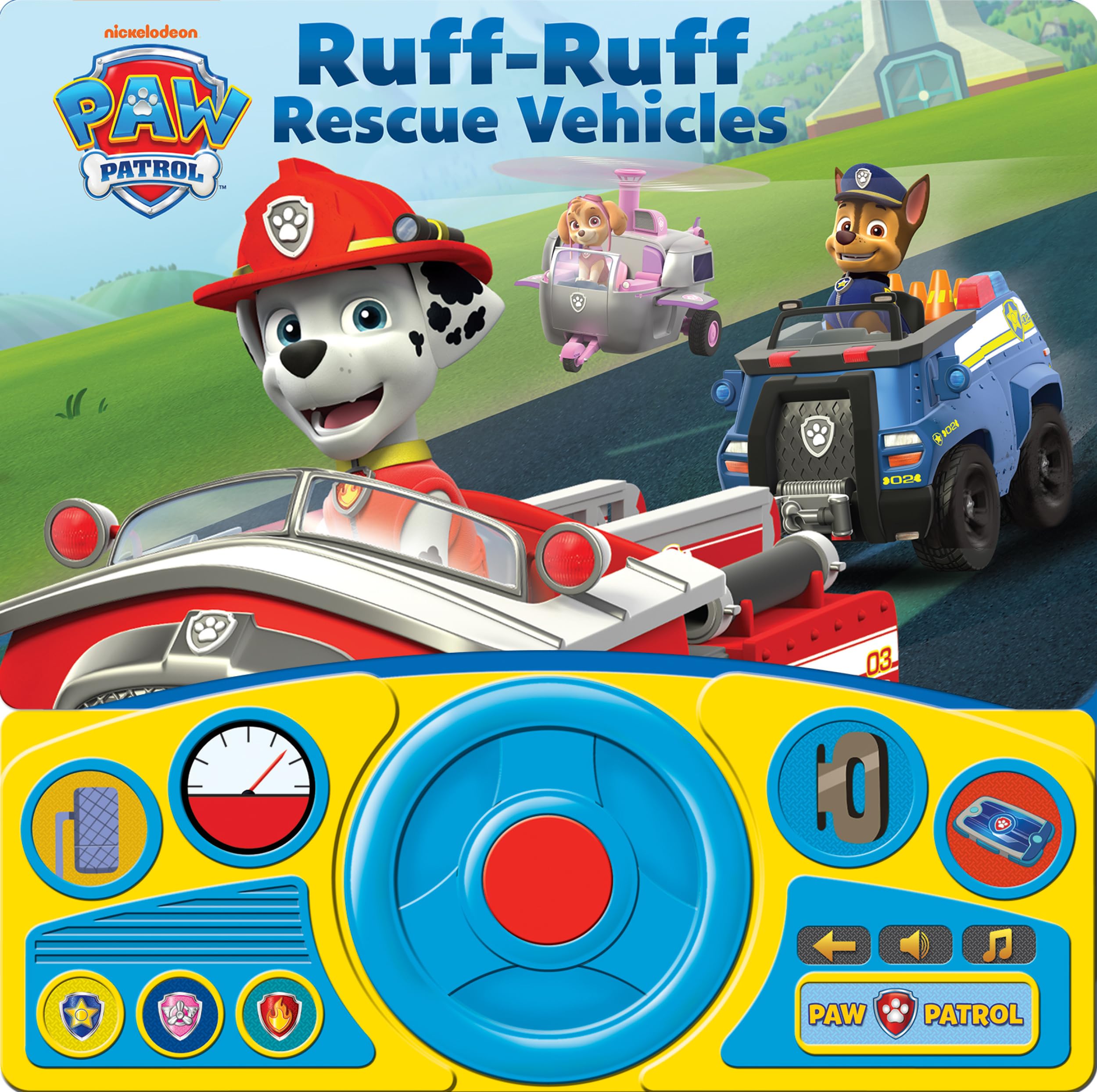 Steering Wheel Book: PAW Patrol Ruff-Ruff Rescue Vehicles (SWHEEL, Band 1) Novels & Short Stories