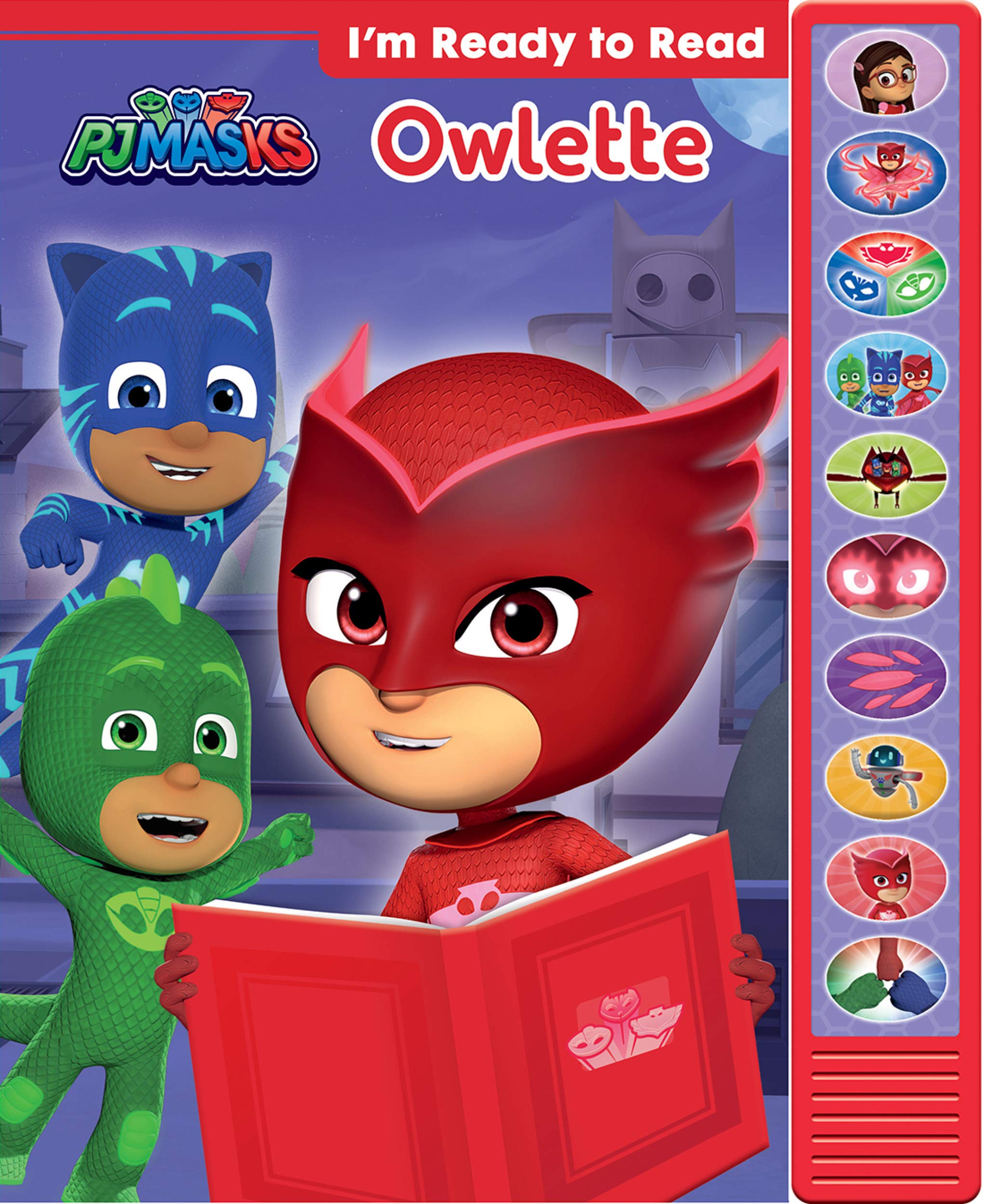 Pj Masks: Owlette I'm Ready to Read Sound Book (Play-A-Sound) Novels & Short Stories