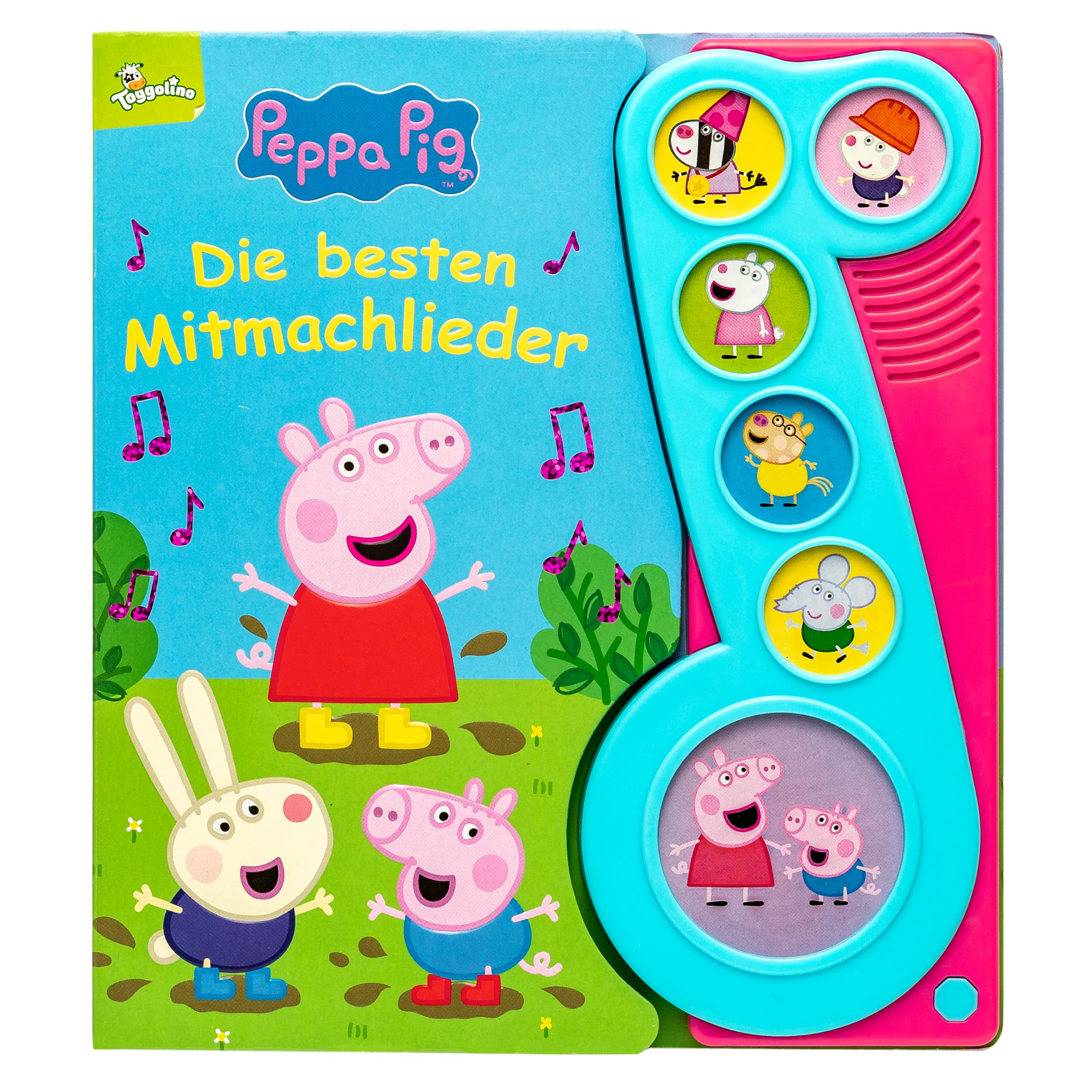 Peppa Pig - Die besten Mitmachlieder - Liederbuch mit Sound - Pappbilderbuch mit 6 Melodien Novels & Short Stories