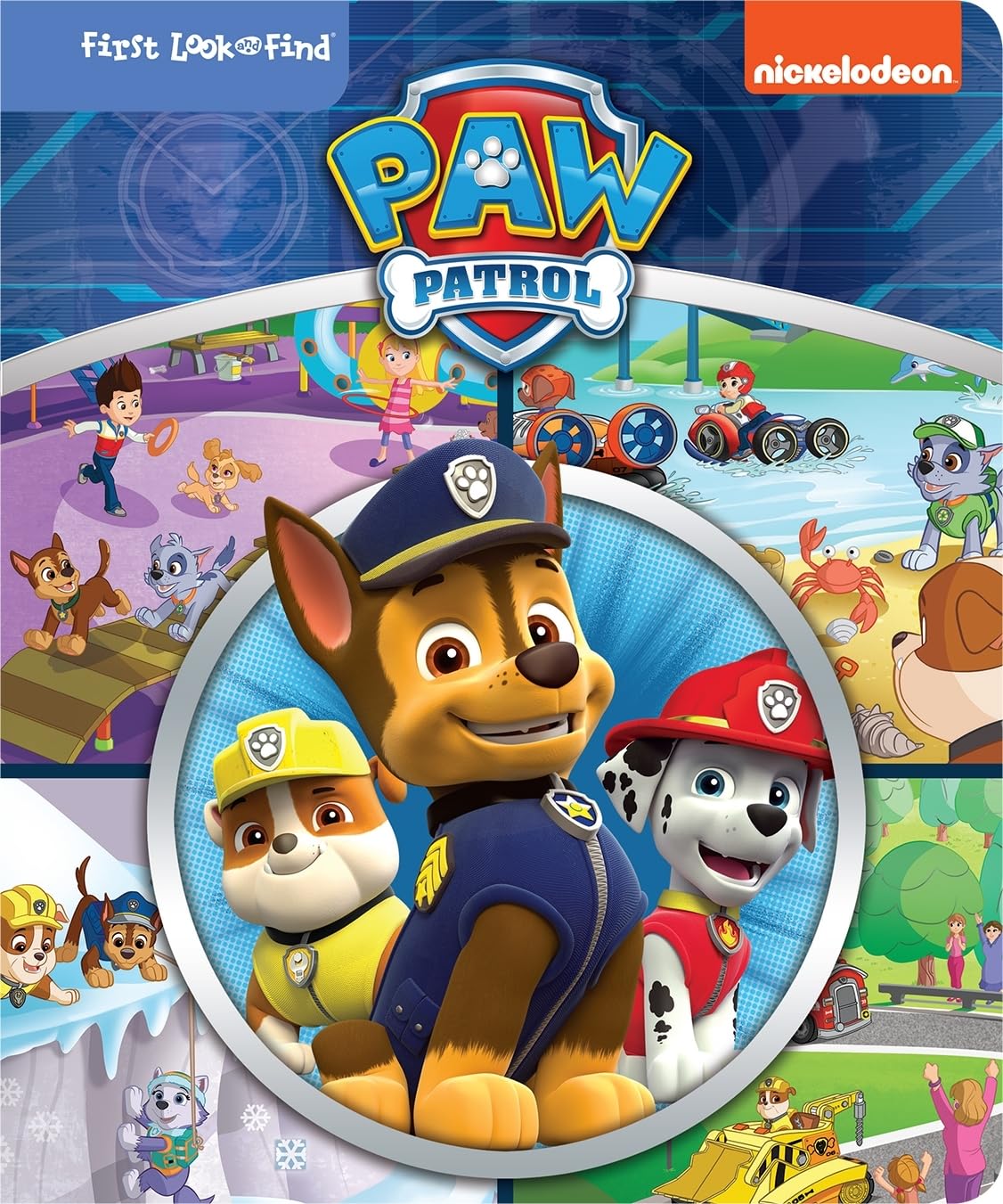 Nickelodeon Paw Patrol: First Look and Find book