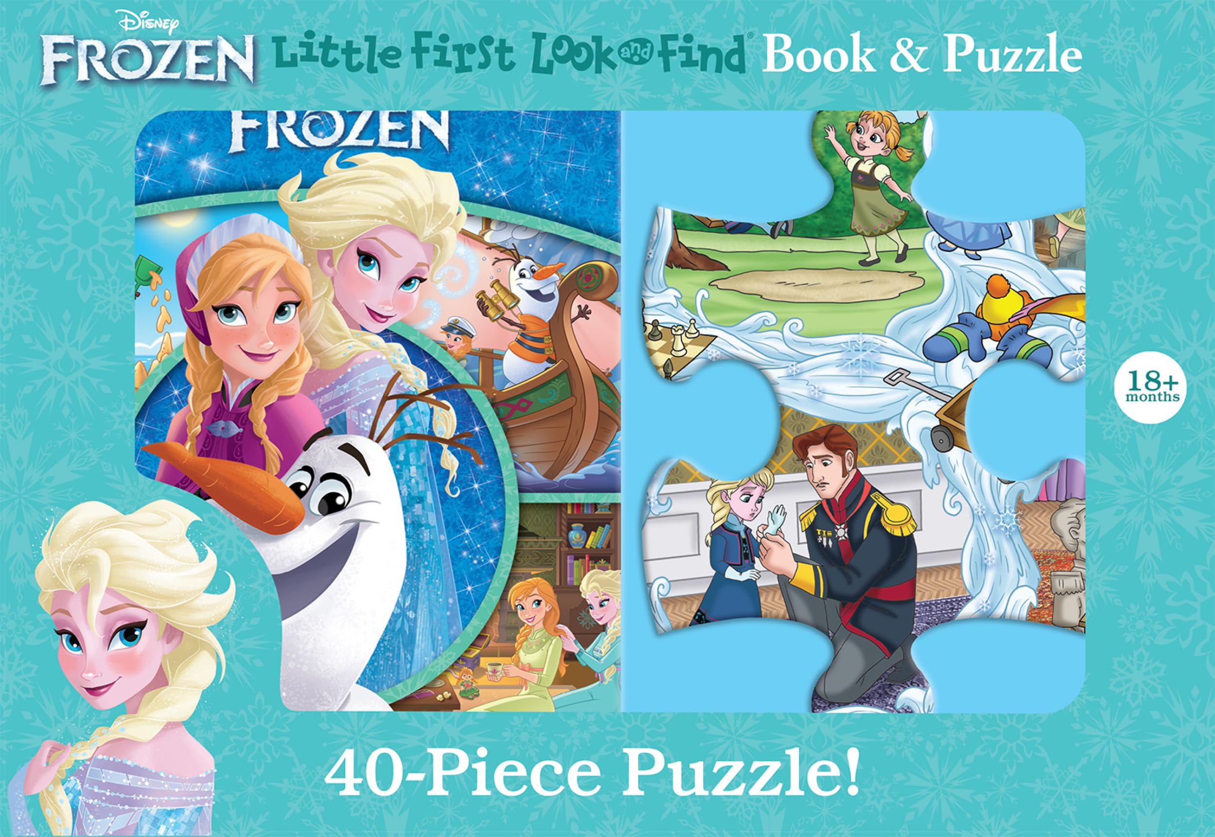 Disney Frozen: Little First Look and Find Book & Puzzle Non-fiction