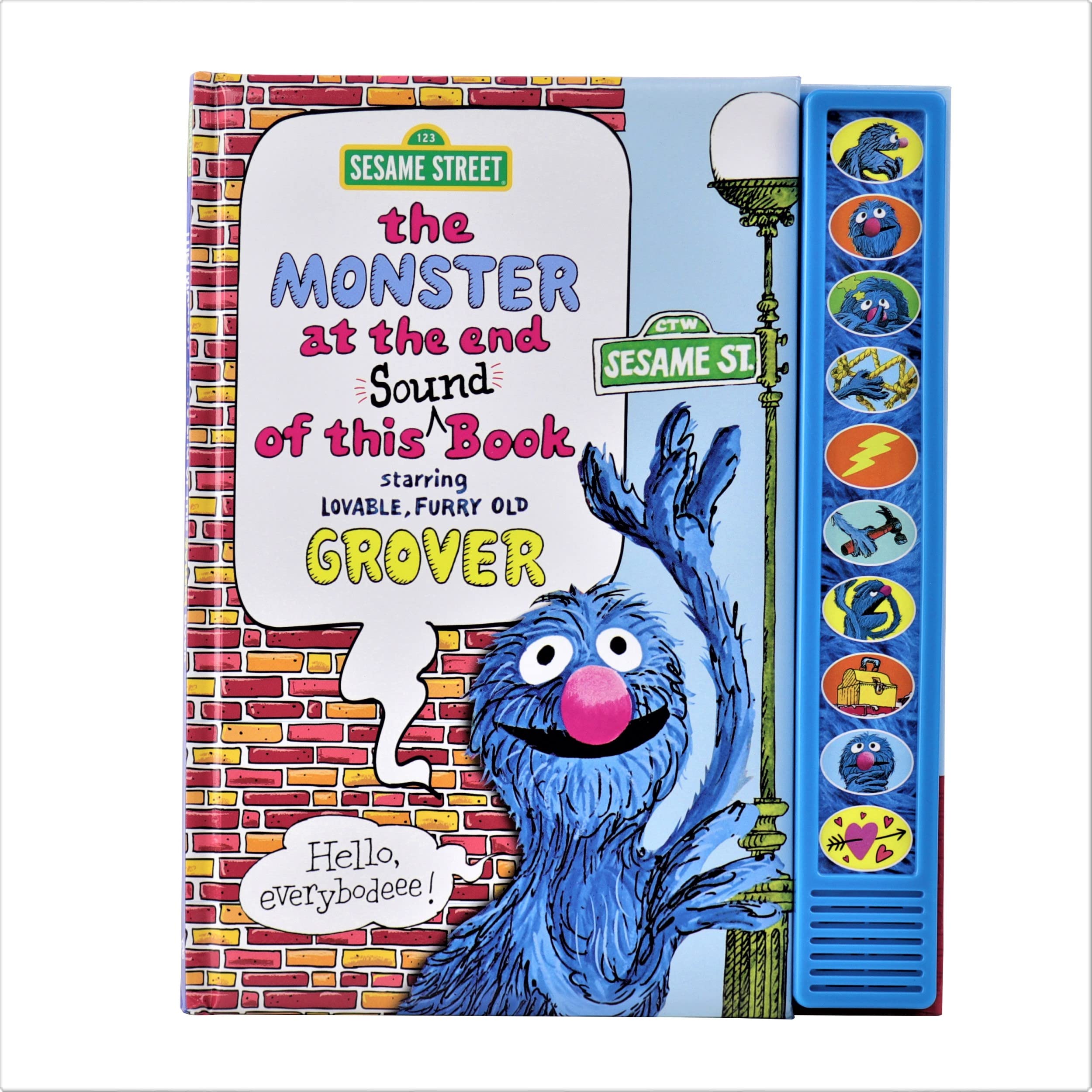 Sesame Street: The Monster at the End of This Sound Book Starring Lovable, Furry Old Grover (Play-A-Sound) Non-fiction