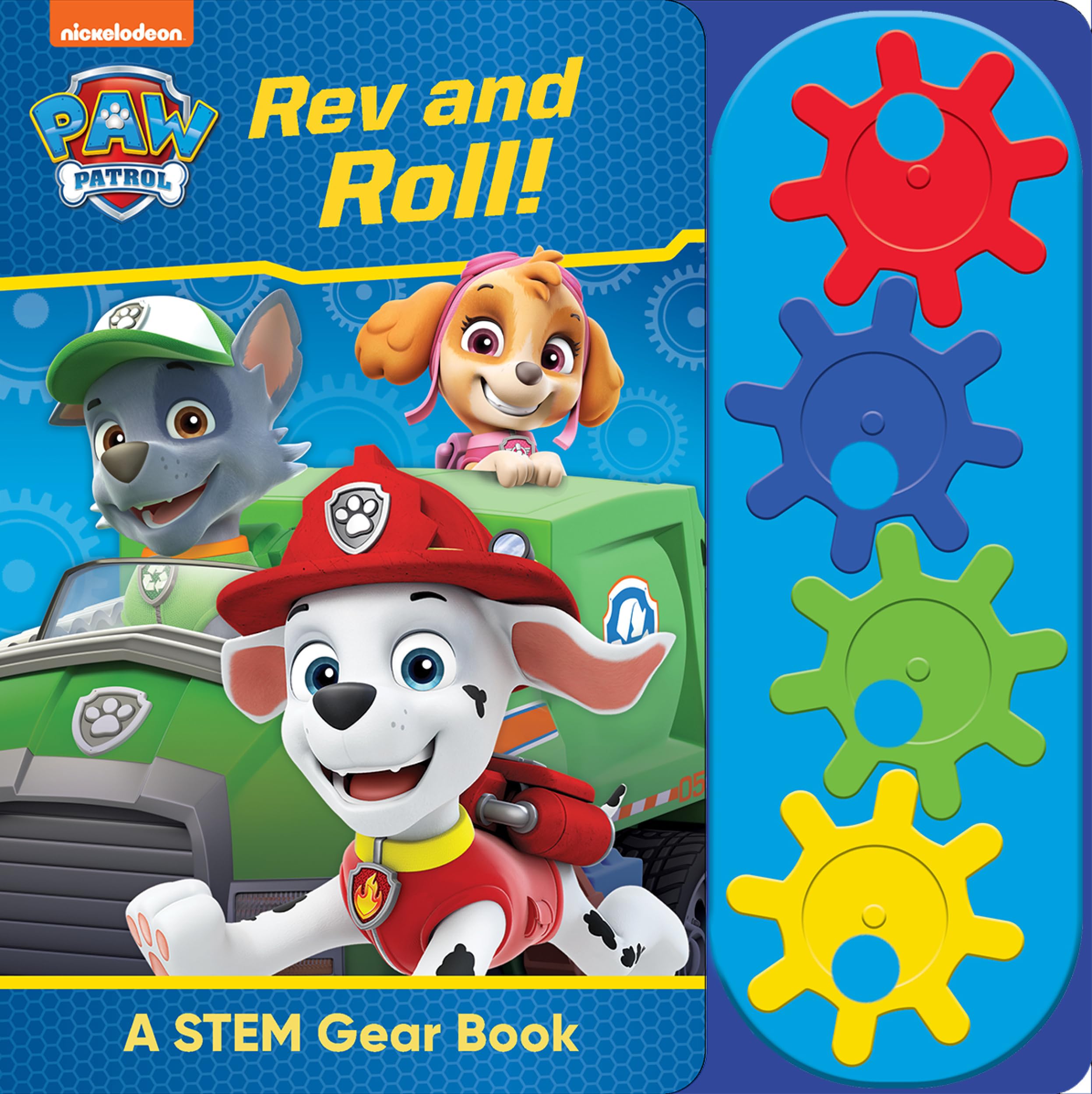 Nickelodeon PAW Patrol: Rev and Roll! A STEM Gear Sound Book: A Stem Gear Book (Play-A-Sound) Non-fiction