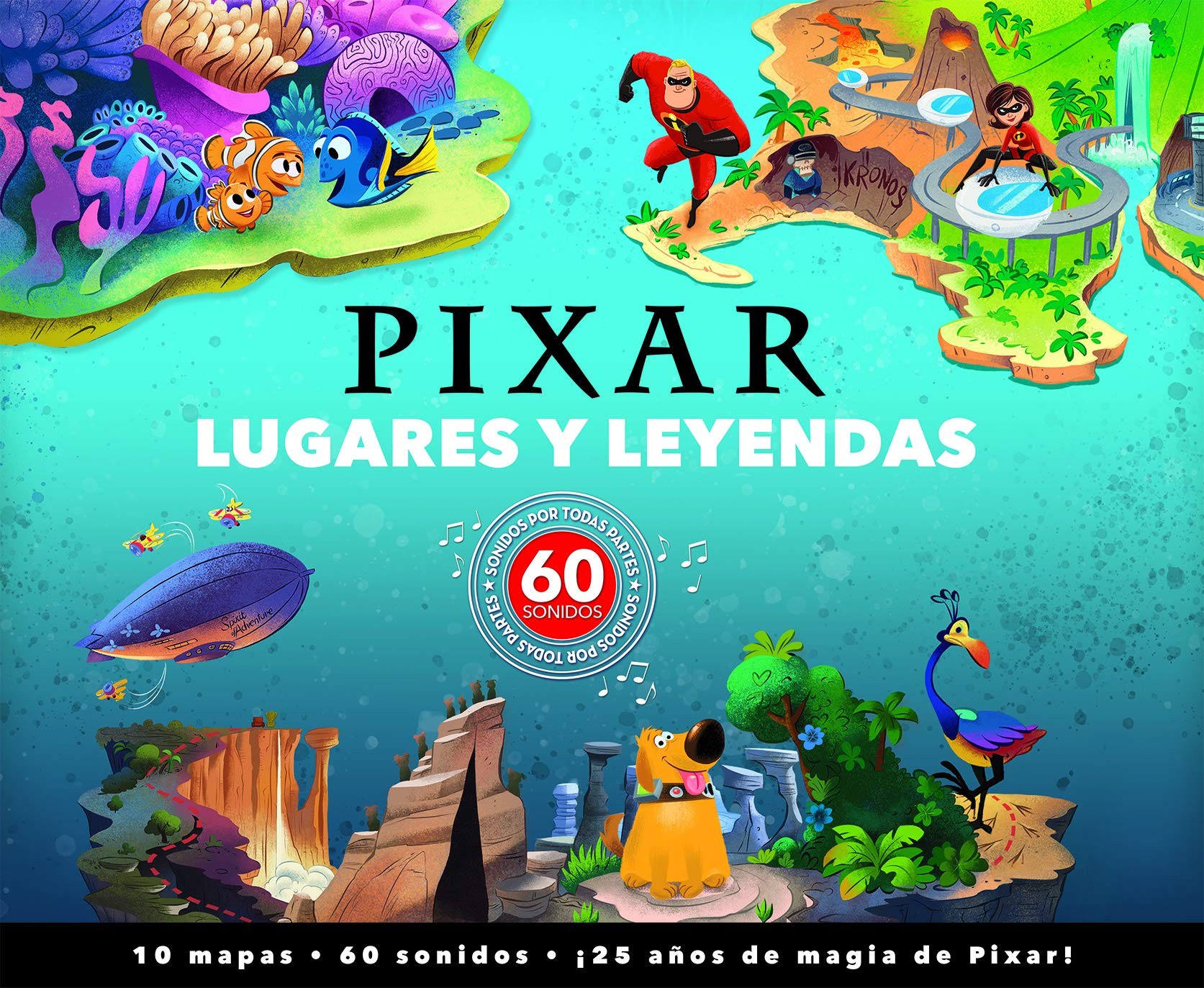 LUGARES Y LEYENDAS PIXAR (SOUNDS ALL AROUNDS, Band 1) Tiptoi & Games