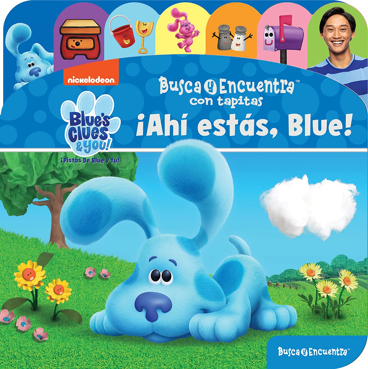 BUSCA Y ENCUENTRA CON TAPITAS BLUE'S CLUES book